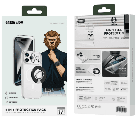 Green Lion 4 In 1 Protection Pack for iPhone 18 Pro