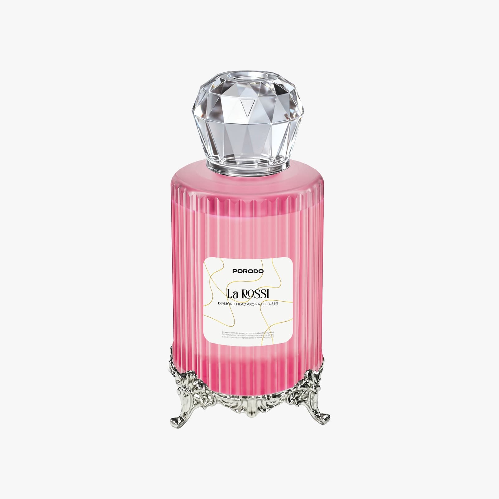 Porodo La Rossi Diamond Head Aroma Diffuser — Pink 4