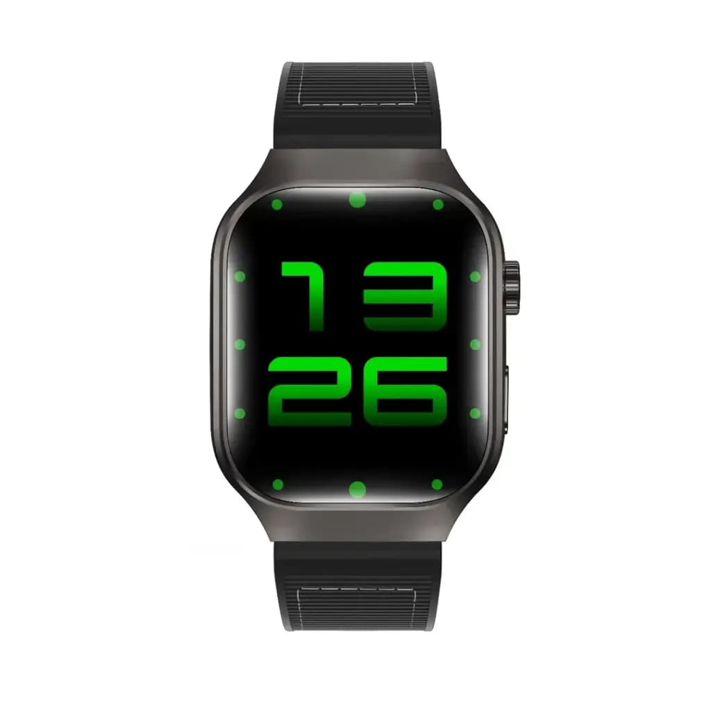 Green Lion Ridge Smart Watch — Black/Black 1 Green Lion Ridge Smart Watch — Black/Black 1
