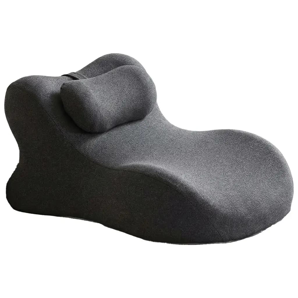 Green Lion Relief Wedge Pillow - Black Green Lion Relief Wedge Pillow - Black