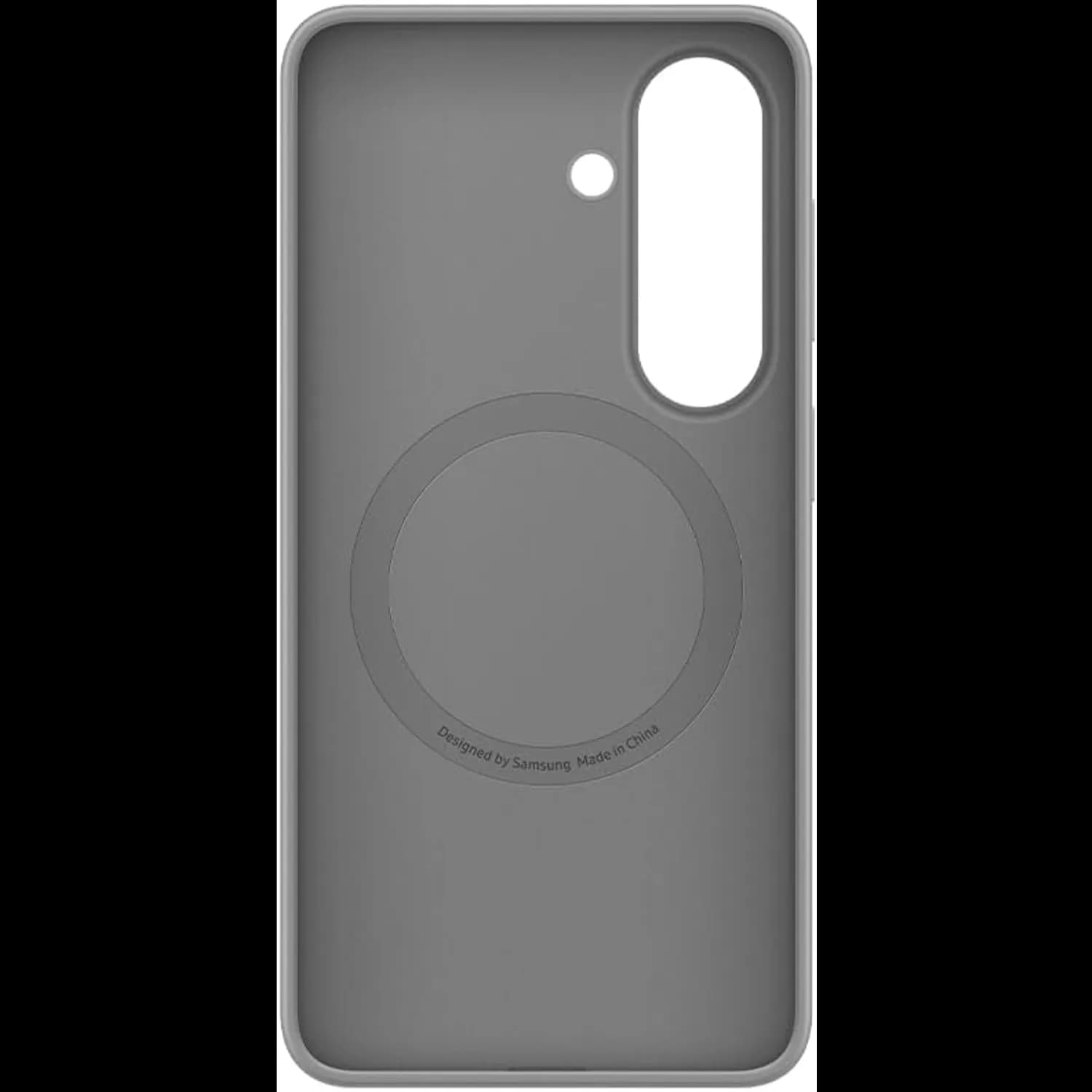 Samsung Silicone Magnet Case Galaxy S26 - Grey — Black 6
