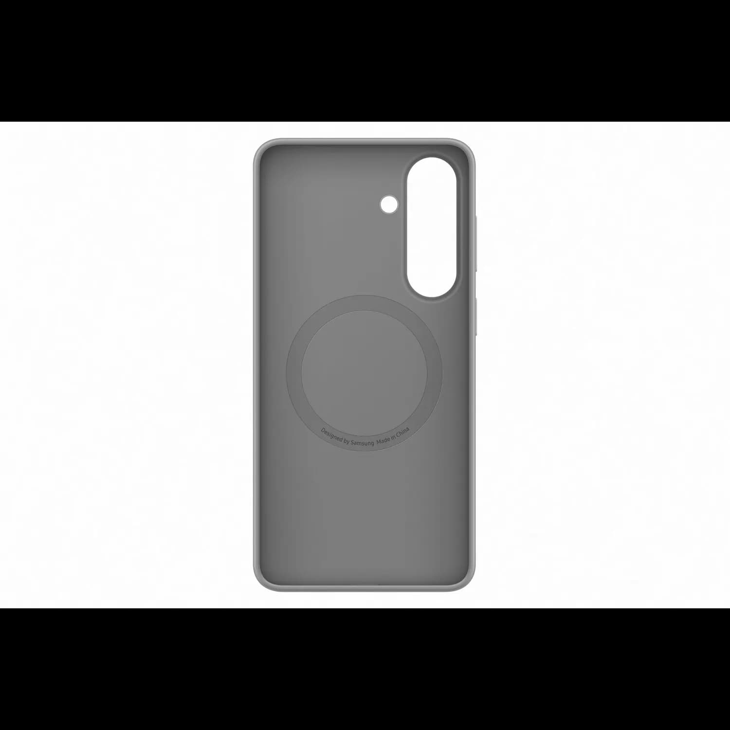 Samsung Silicone Case Galaxy S26+ - Magnetic, Gray — Clear 6