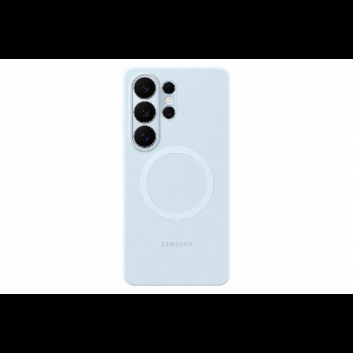 Samsung Silicone Magnet Case Galaxy S26 Ultra - White — Blue 1 Samsung Silicone Magnet Case Galaxy S26 Ultra - White — Blue 1