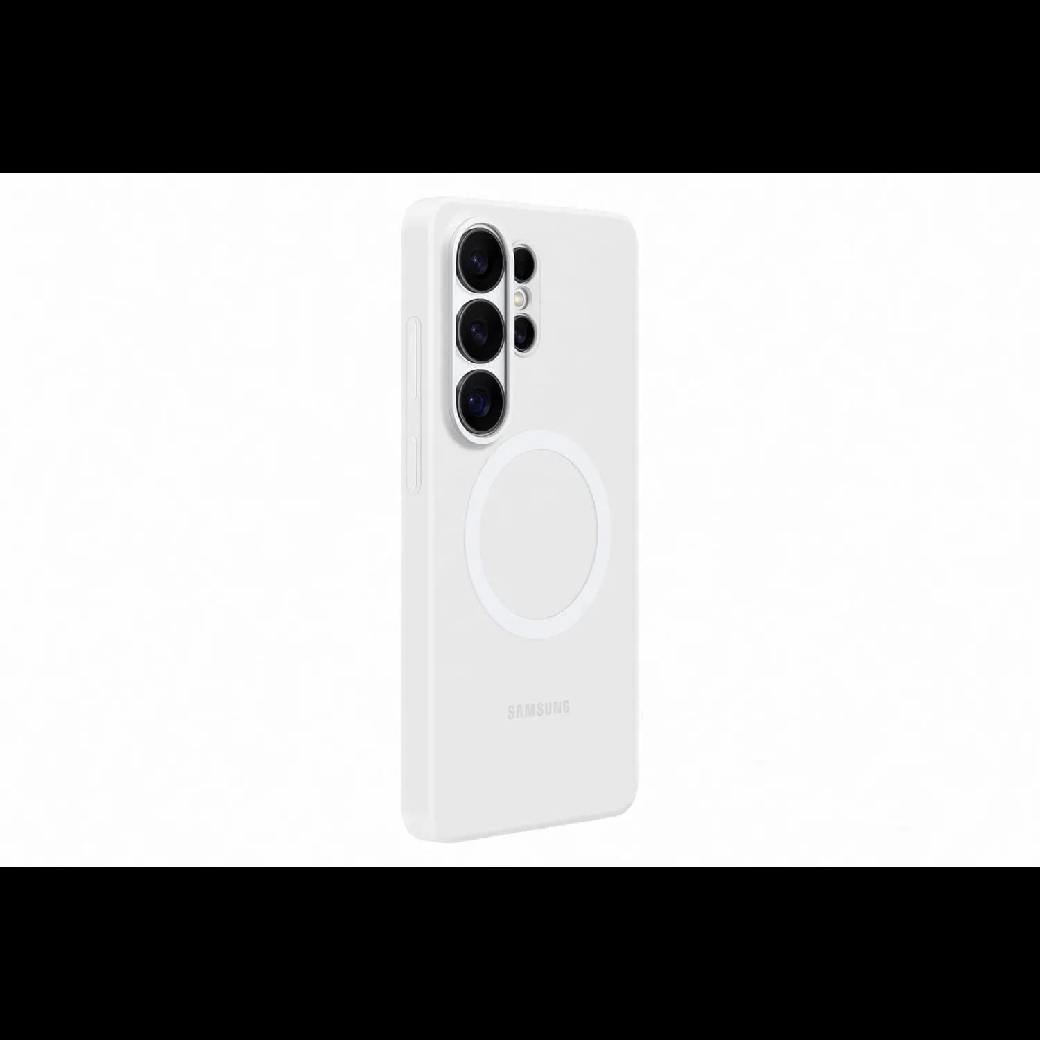 Samsung Silicone Magnet Case Galaxy S26 Ultra - White — Blue 4