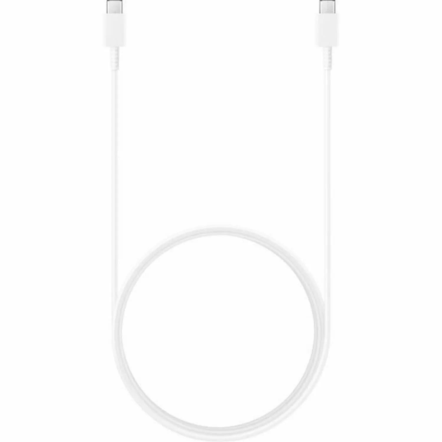 Samsung Charging Cable EP-DX310 - USB Type-C to USB Type-C 3A, White — White 3