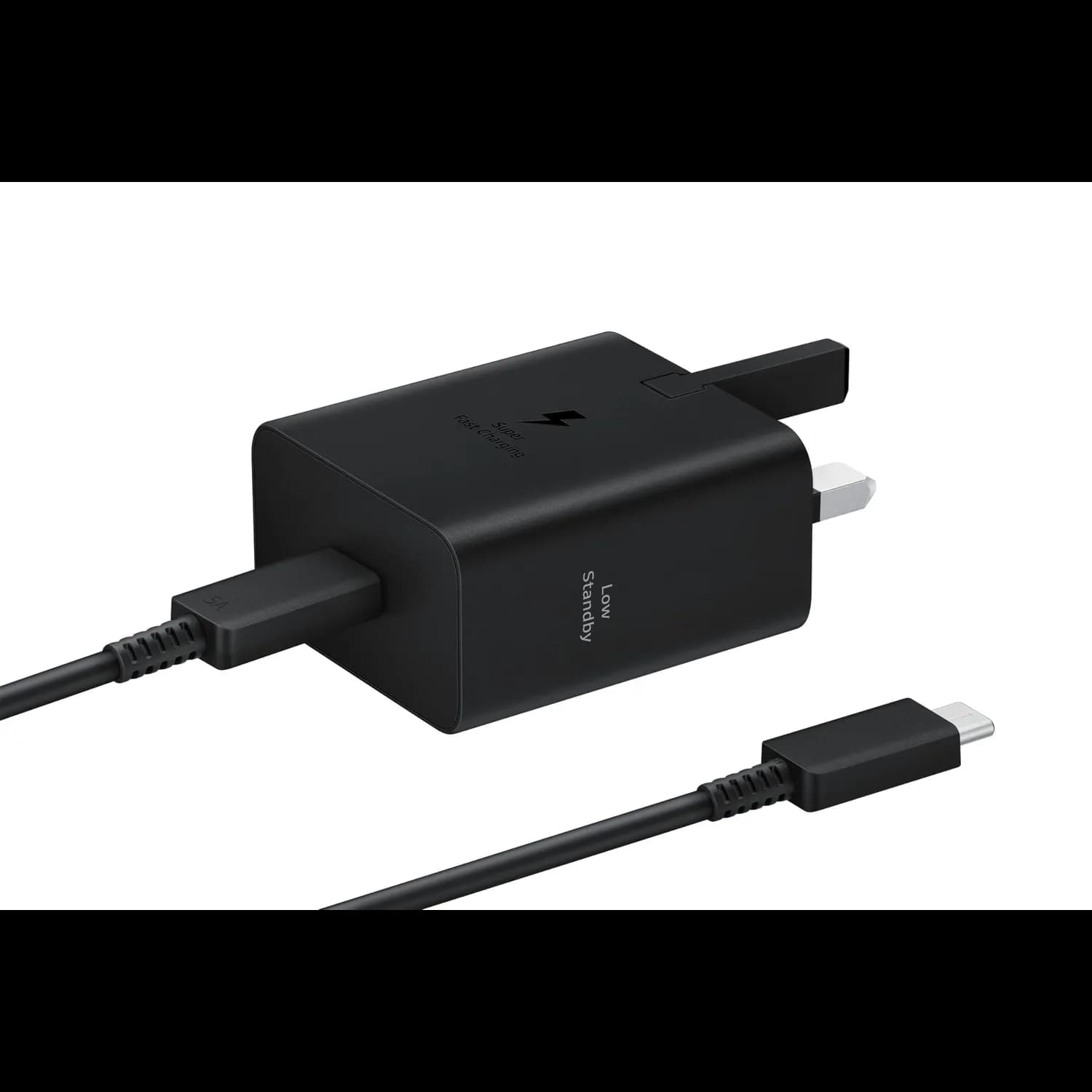 Samsung Power Adapter 45W with Cable - Fast Charging, Black 3