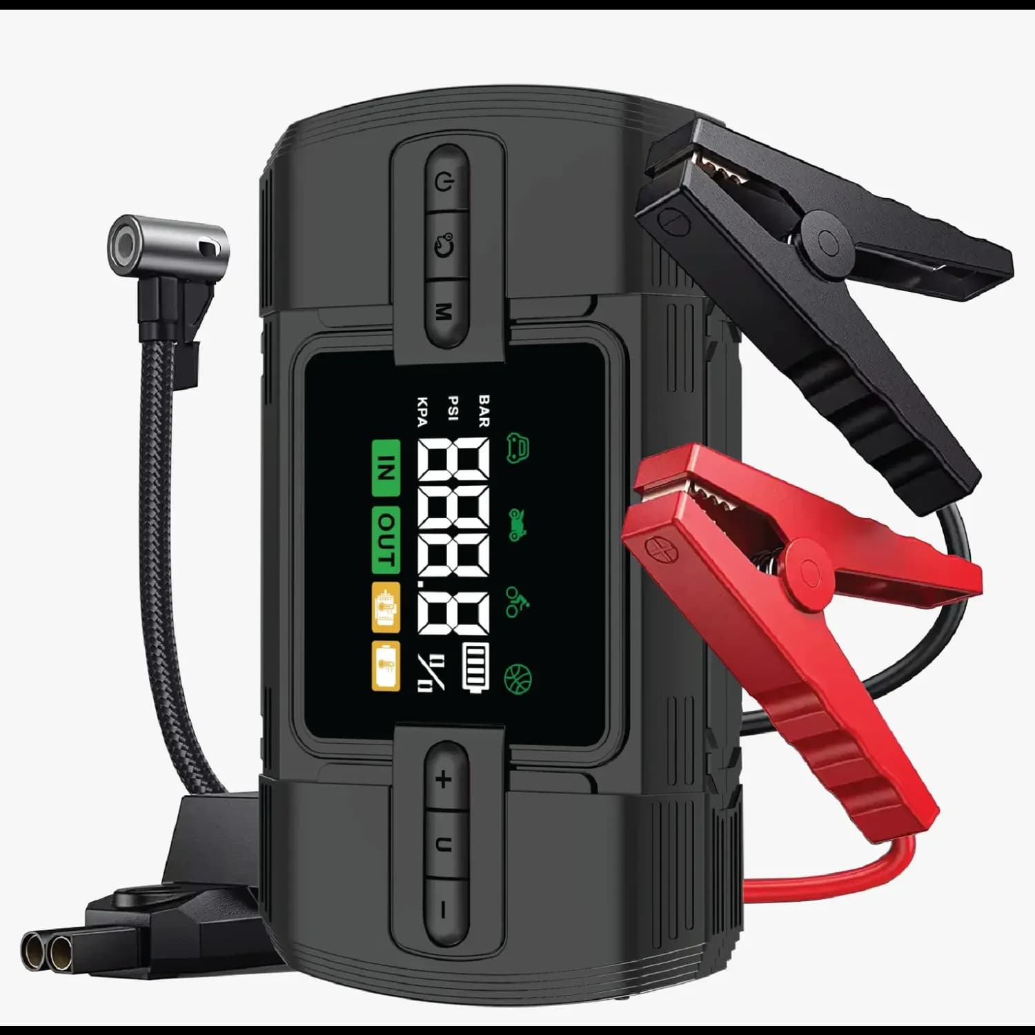 Green Lion Jump Starter - 12000mAh, Black 1 Green Lion Jump Starter - 12000mAh, Black 1