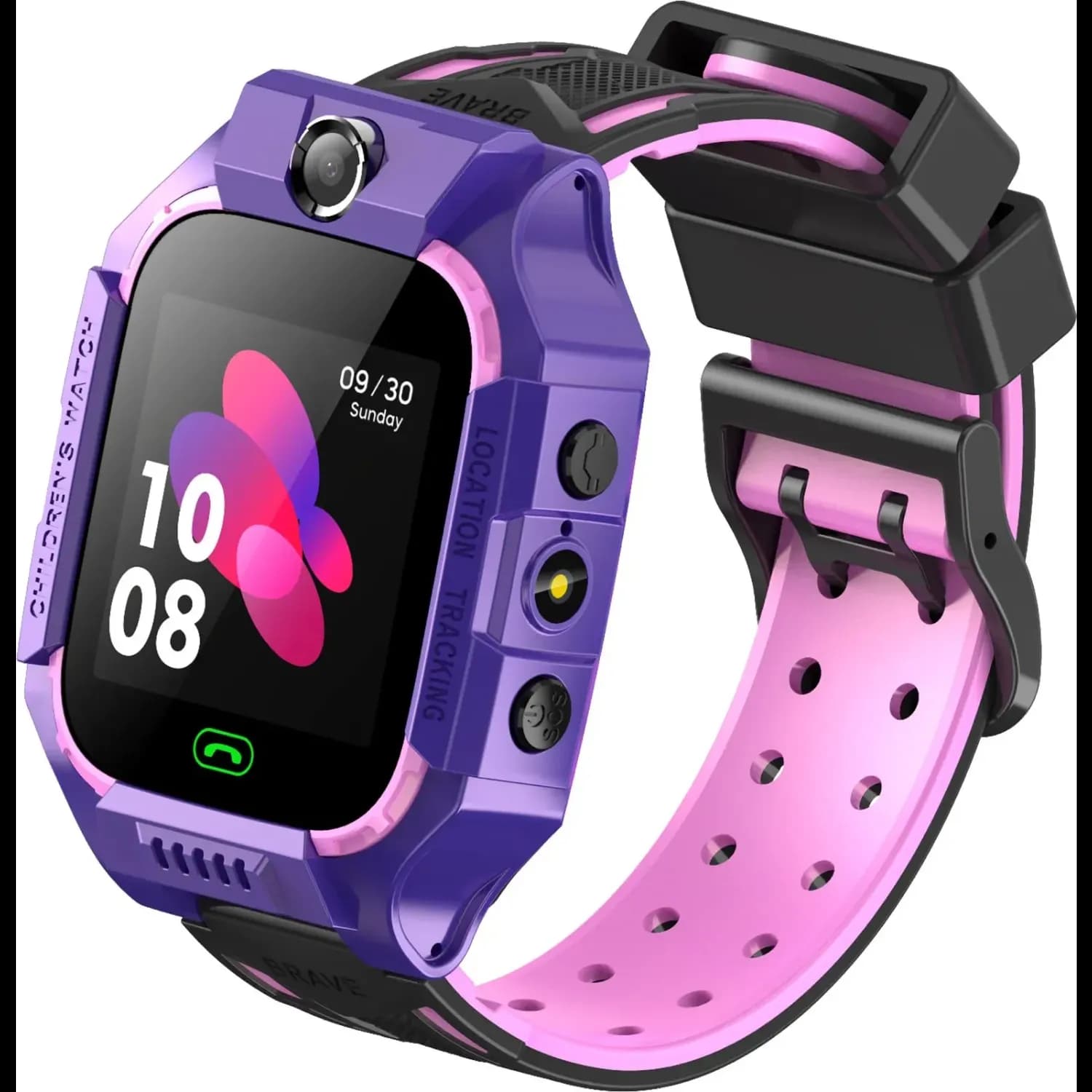 Green Lion Kids Smart Watch Series 5 - 2G, Purple — Blue 2