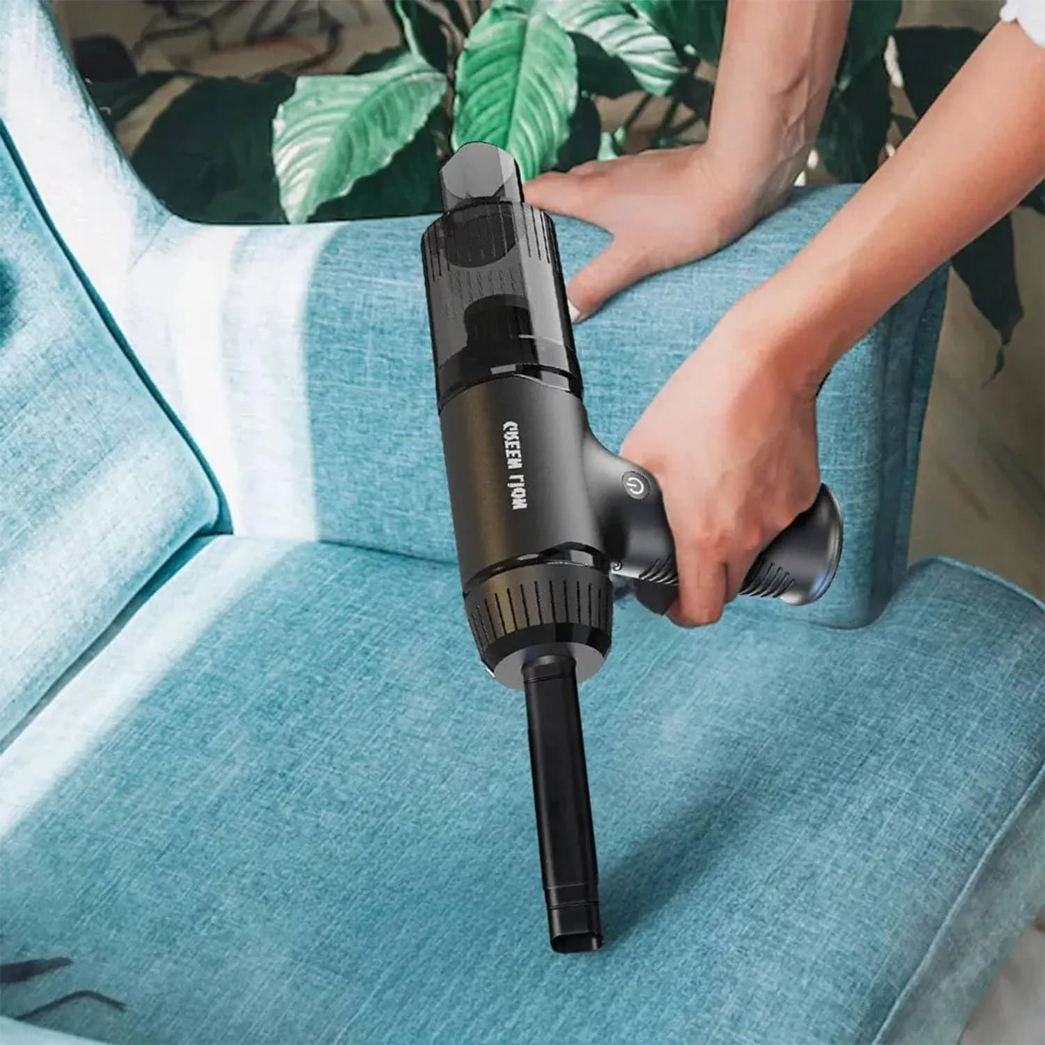 Green Lion Vacuum Cleaner - 1000W, 8L Capacity, White 5