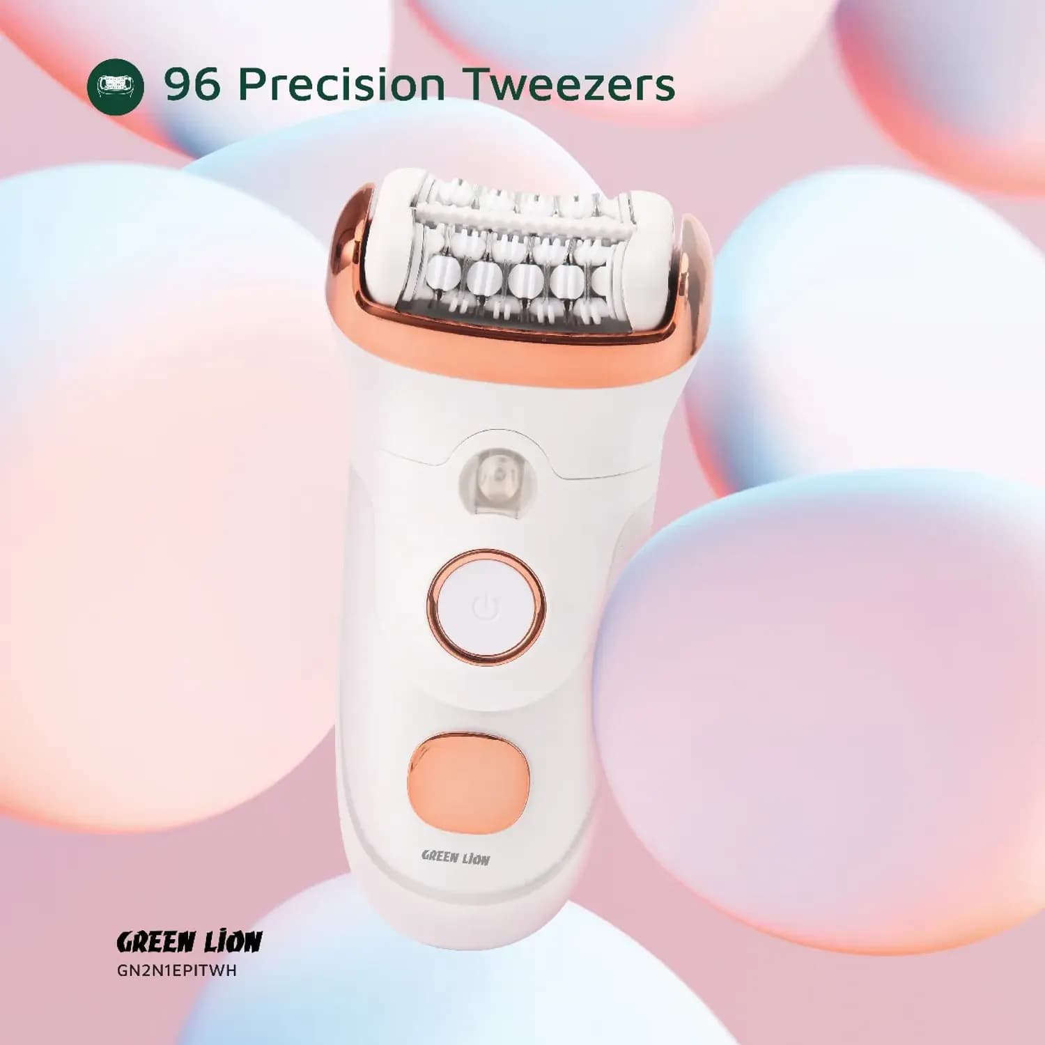 Green Lion Epilator & Shaver - 2 in 1, Waterproof, White 4