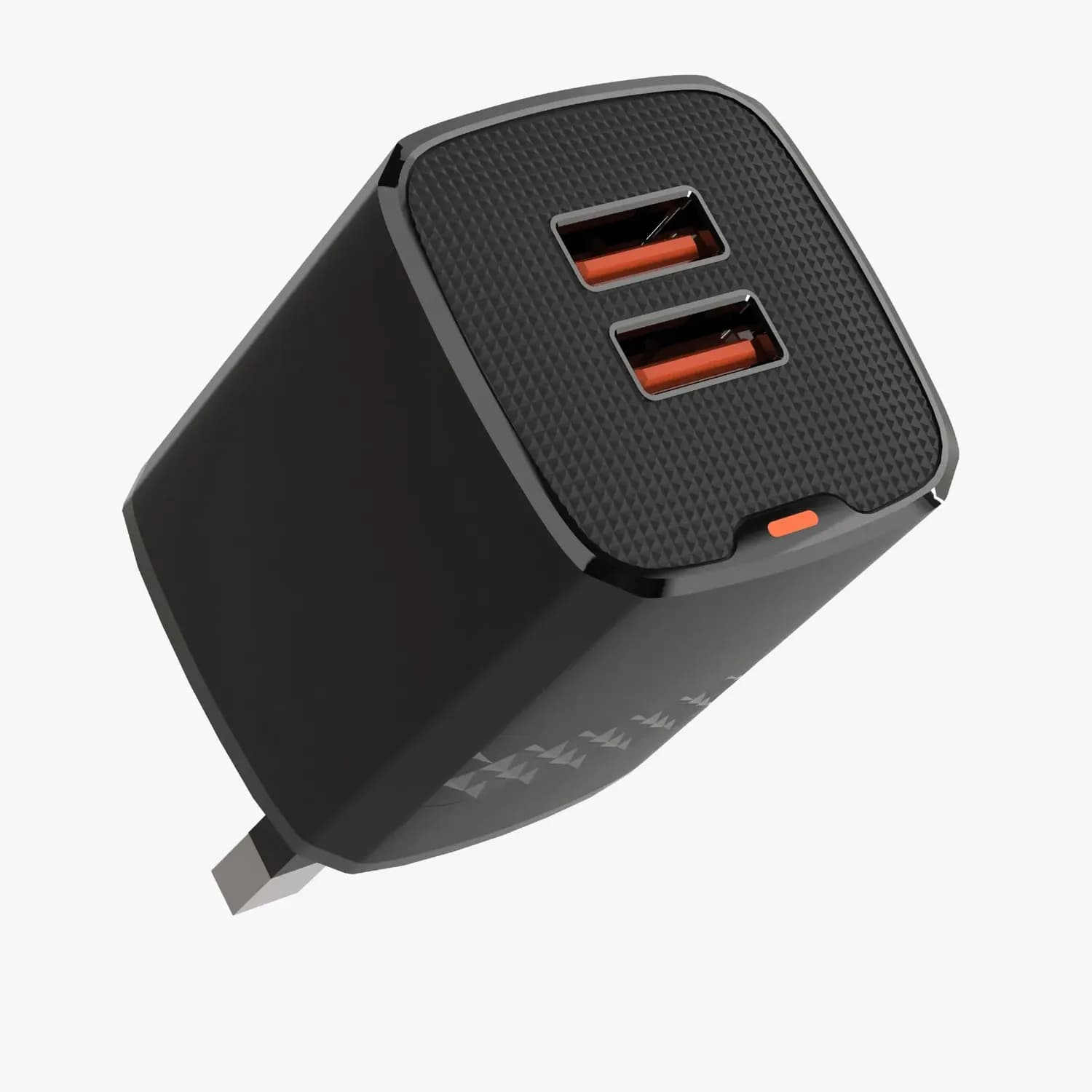 GREEN LION Dual Port Wall Charger - 2 USB-A Ports, Black 3