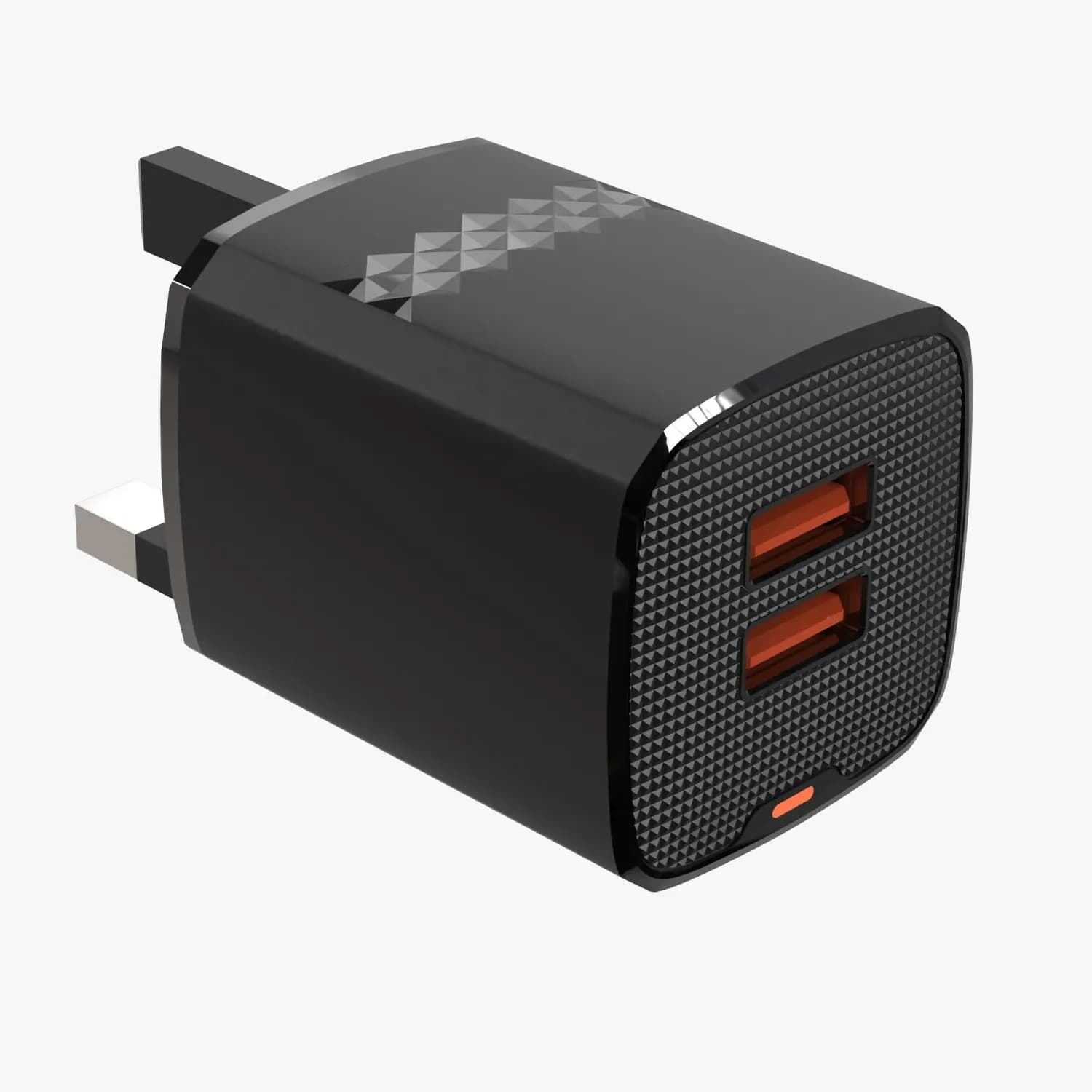 Green Lion Dual USB-A Charger - 10W, Black 5
