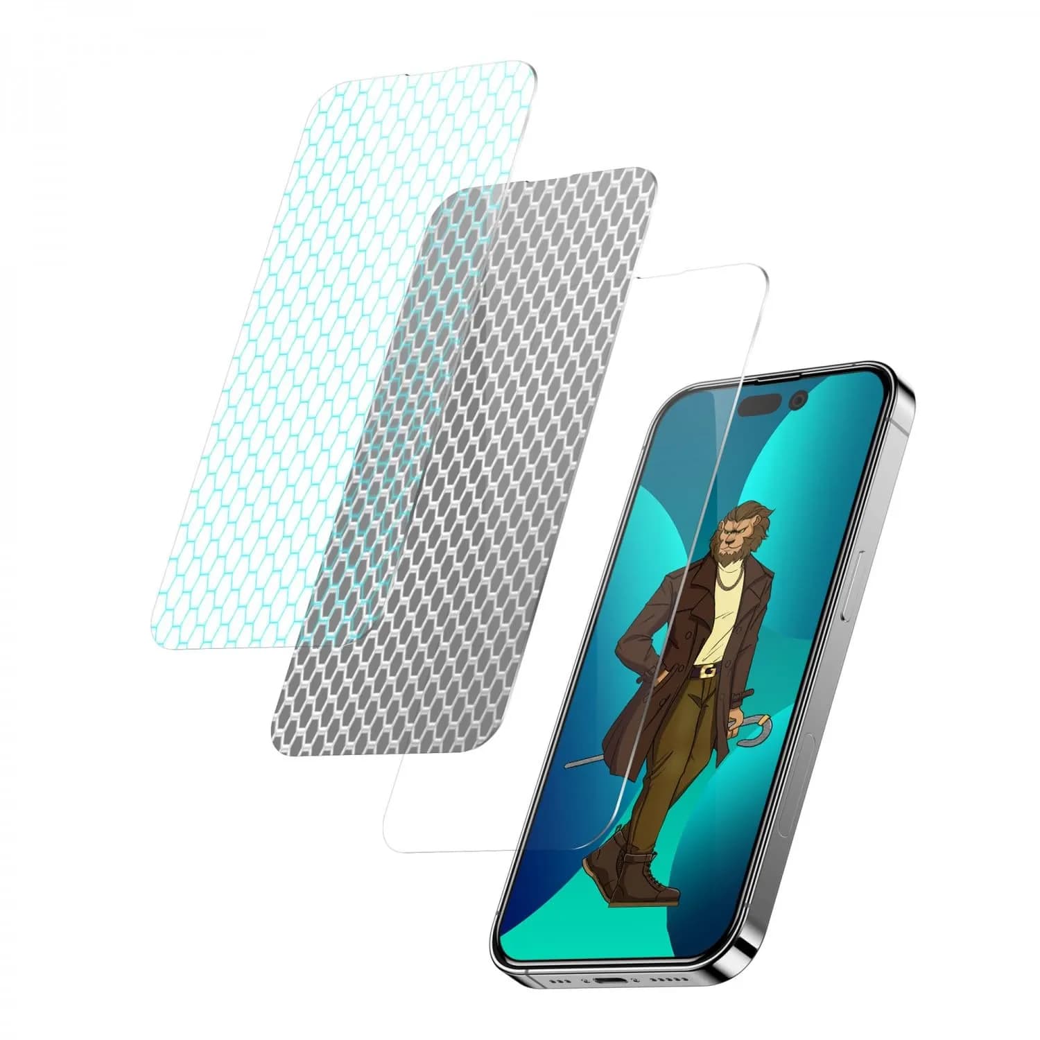 Green Lion Screen Protector iPhone 11 Pro Max - 9H Hardness, Clear 1