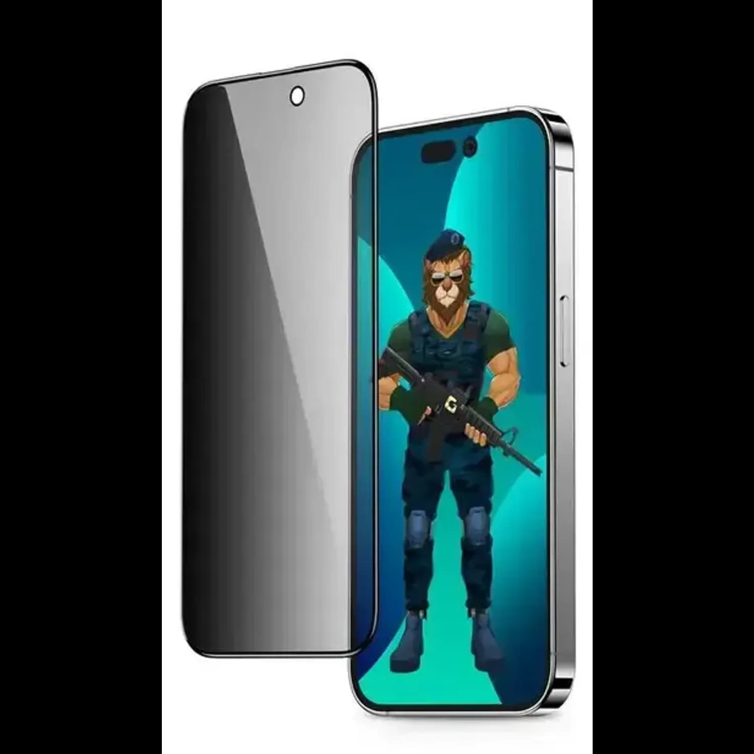 Green Lion Screen Protector - 3D Pv-Pet Pro Curved Glass for iPhone 14 6.1" 3