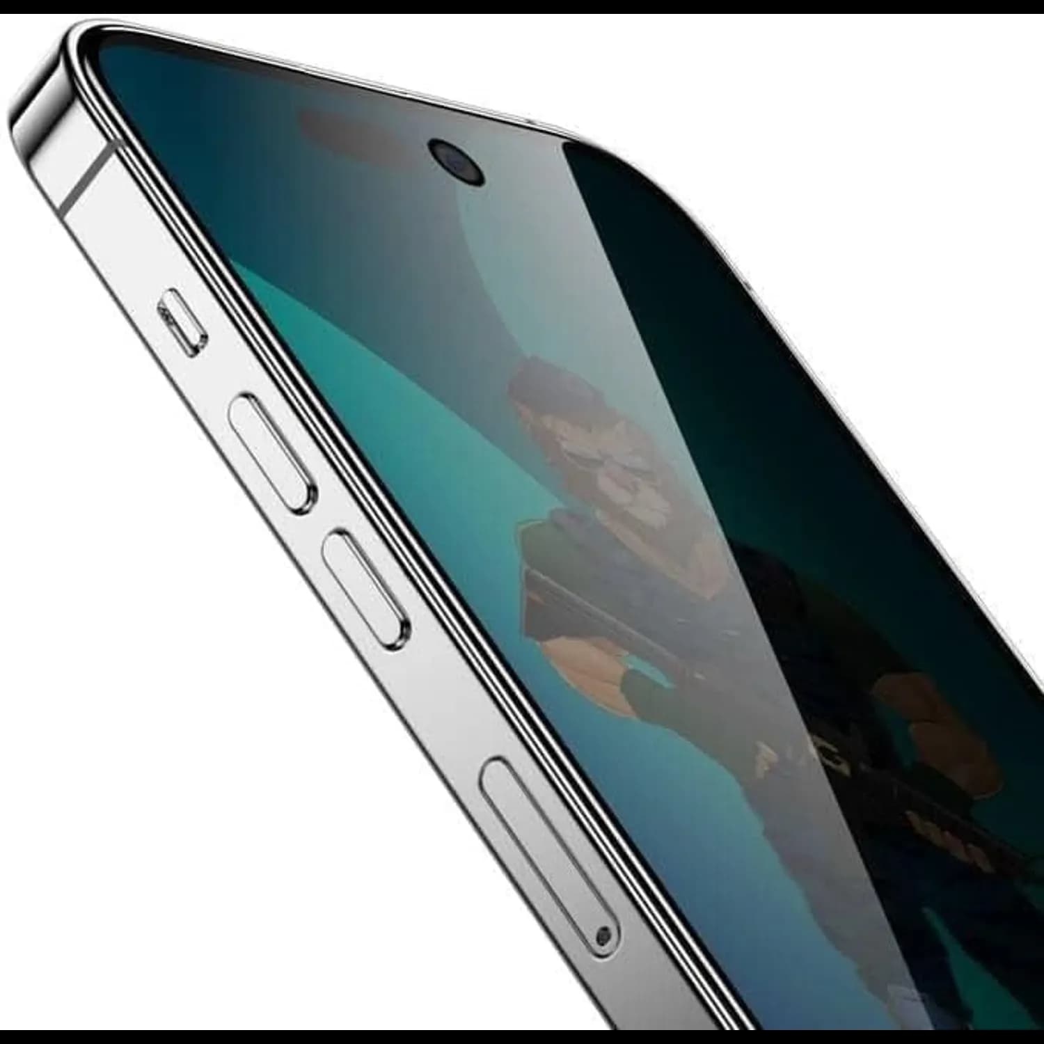 Green Lion Screen Protector iPhone 14 Pro 6.1 - 3D Curved Privacy Glass 2