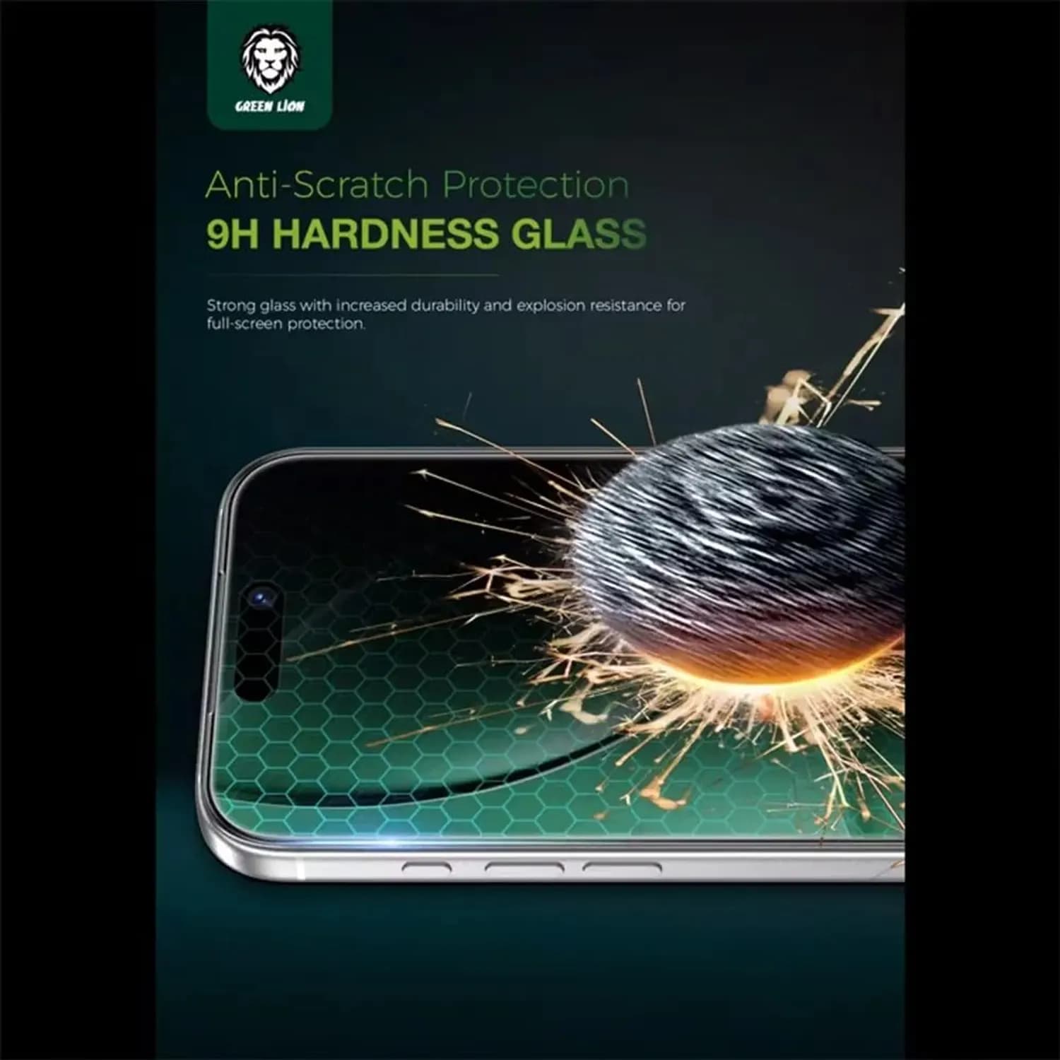Green Lion Screen Protector iPhone 17 Air - 3D Silicone Plus, Privacy, 9H Glass 3