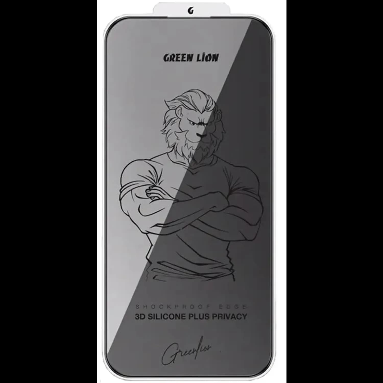 Green Lion Screen Protector iPhone 17 Air - 3D Silicone Plus, Privacy, 9H Glass 1