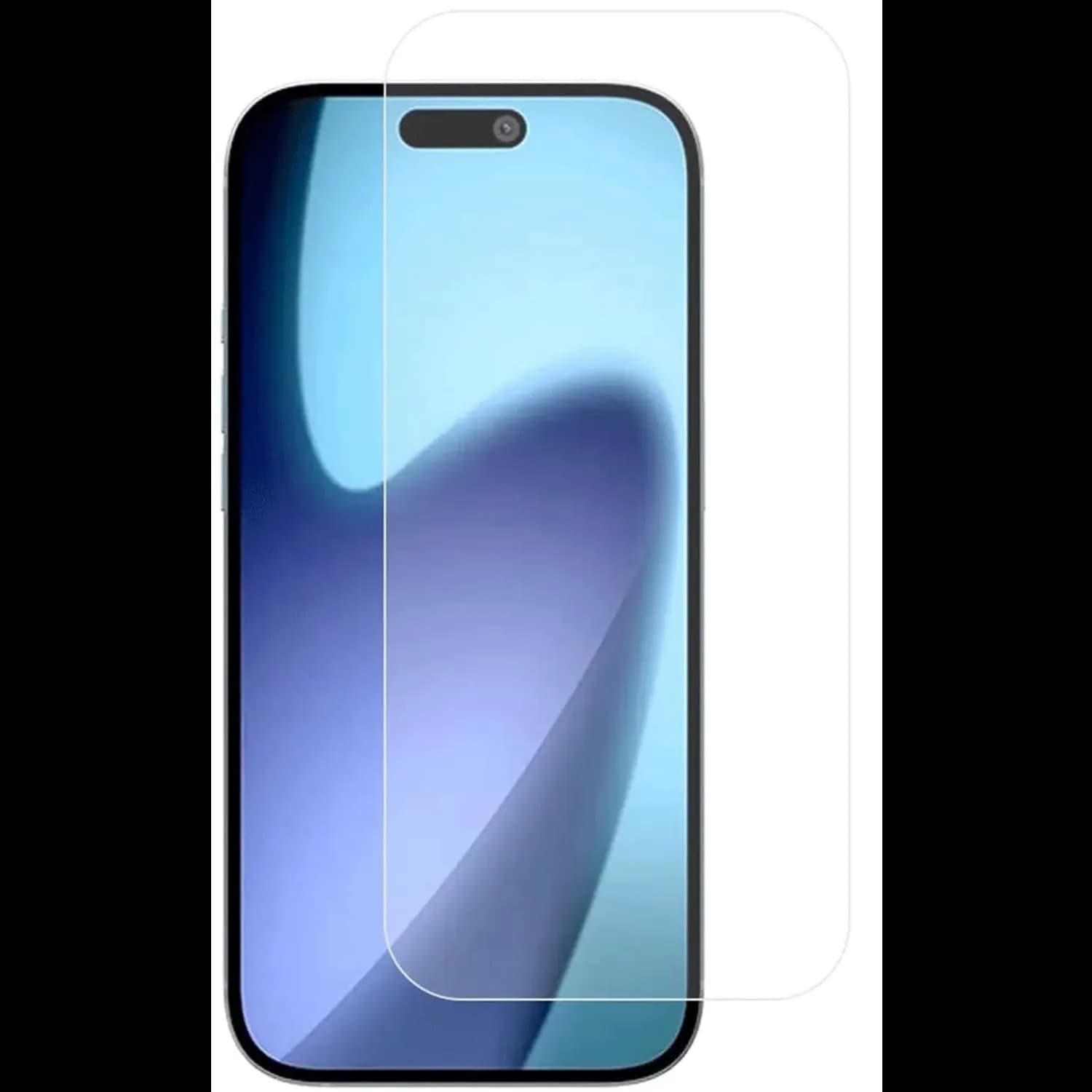 Green Lion Screen Protector iPhone 17 Air - 3D Silicone Plus, 9H Tempered Glass, Clear 1