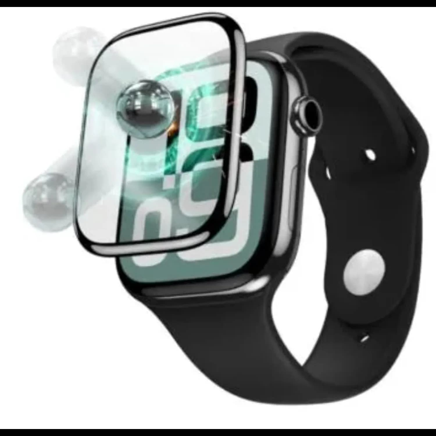 Green Lion Watch Screen Protector 42mm - 3D Ultraflex, Clear 1