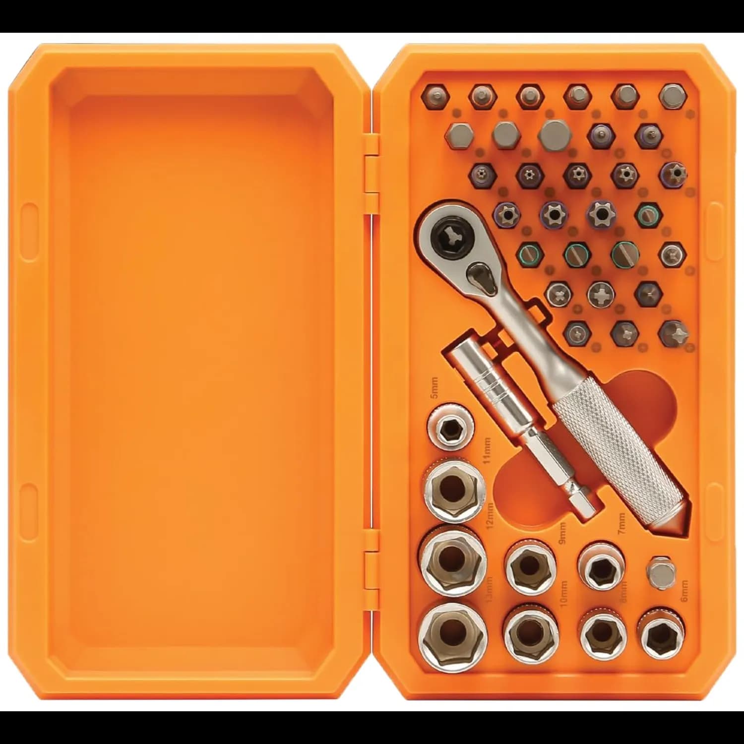 Green Lion Ratchet Socket Set - 42-In-1, 70Nm Torque, Black 1 Green Lion Ratchet Socket Set - 42-In-1, 70Nm Torque, Black 1