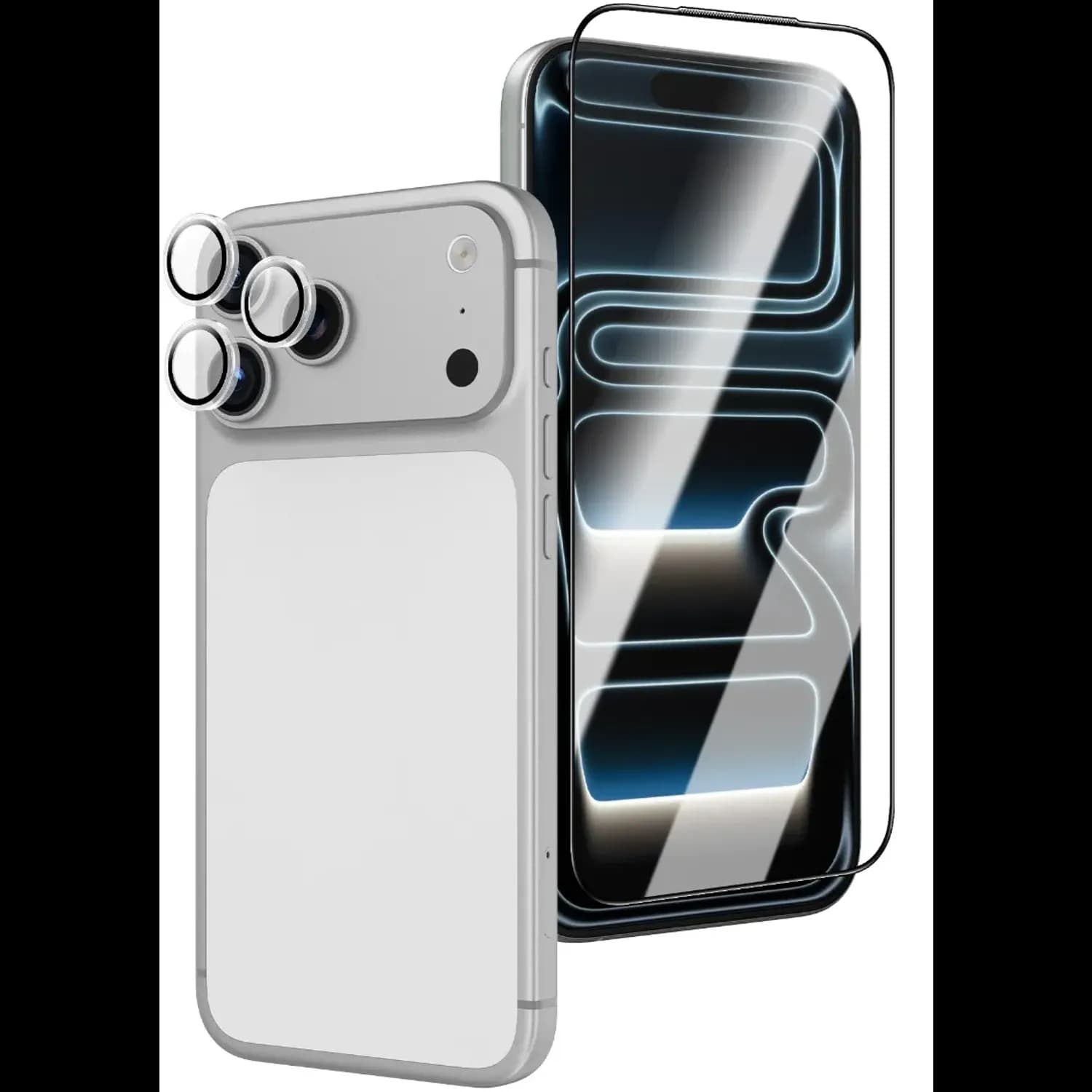Green Lion 4-in-1 Combo for iPhone 17 Pro Max - 45W GaN Charger, Clear Case 4