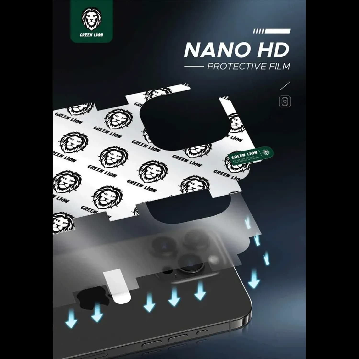 Green Lion Defender Pack 4-in-1 - Transparent, iPhone 15 Pro Max 3