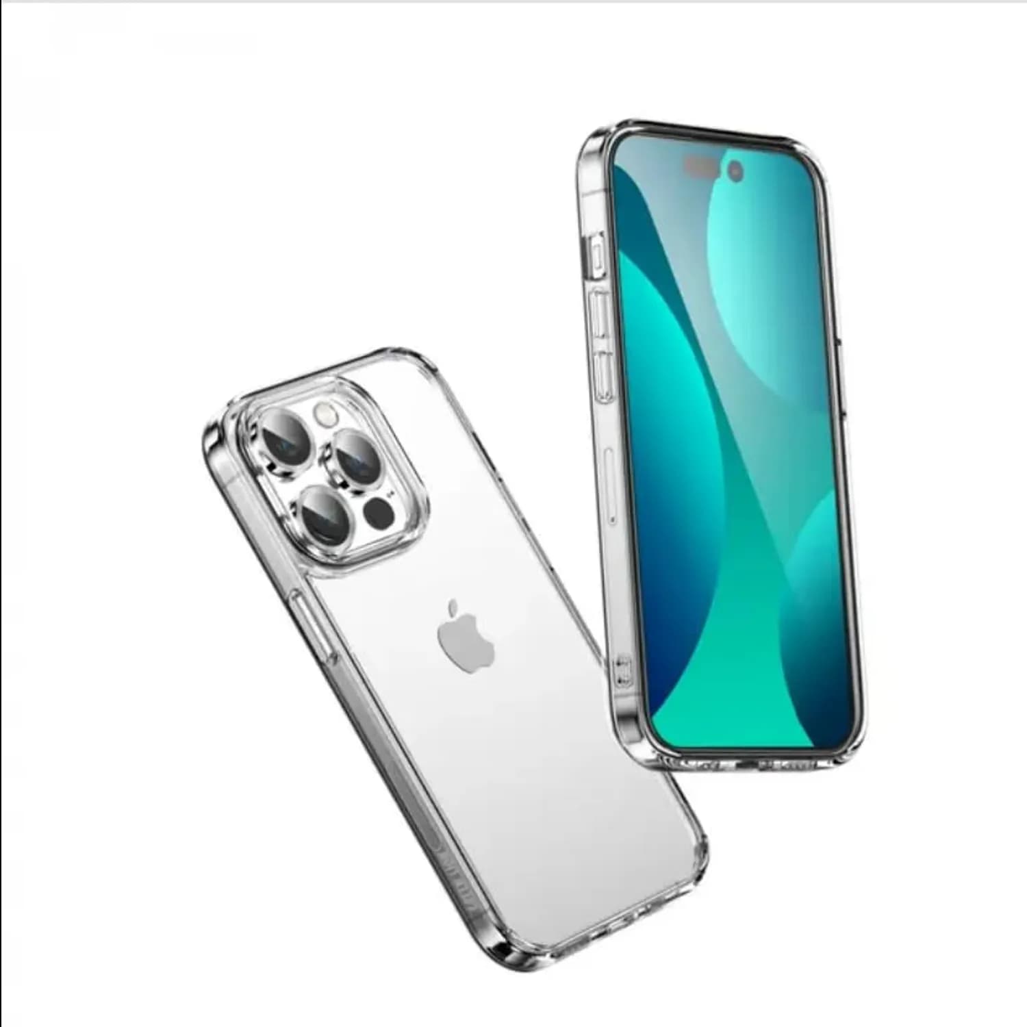 Green Lion Defender Pack iPhone 15 Pro/Pro Max - Anti-Shock Case, Nano HD, Titanium 5