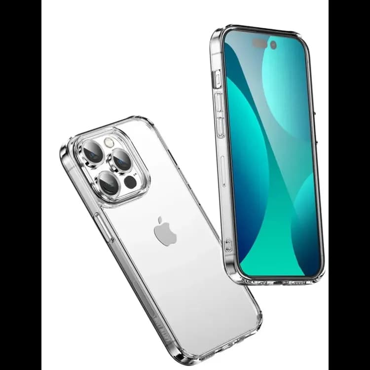 Green Lion Defender Pack iPhone 14 Pro - Anti-Shock Case, Nano HD, Silver 1