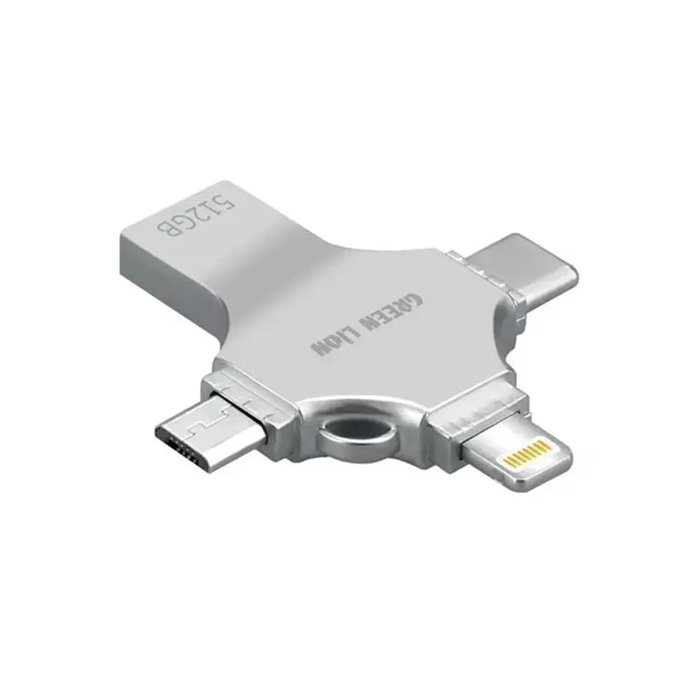 Green Lion 4 in 1 USB Flash Drive 512GB 2