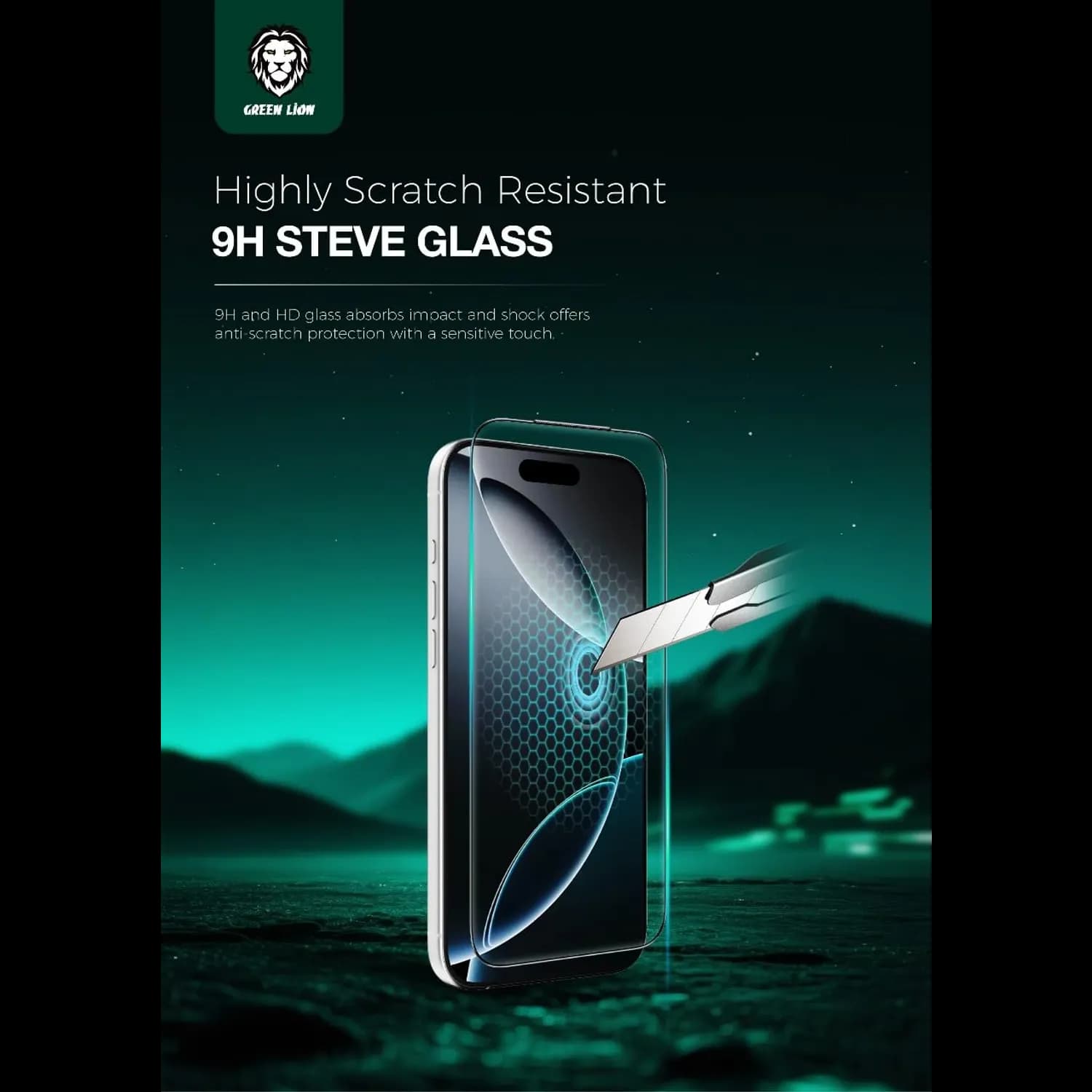 Green Lion Protection Pack iPhone 17 Pro Max - 4-in-1 Clear 5