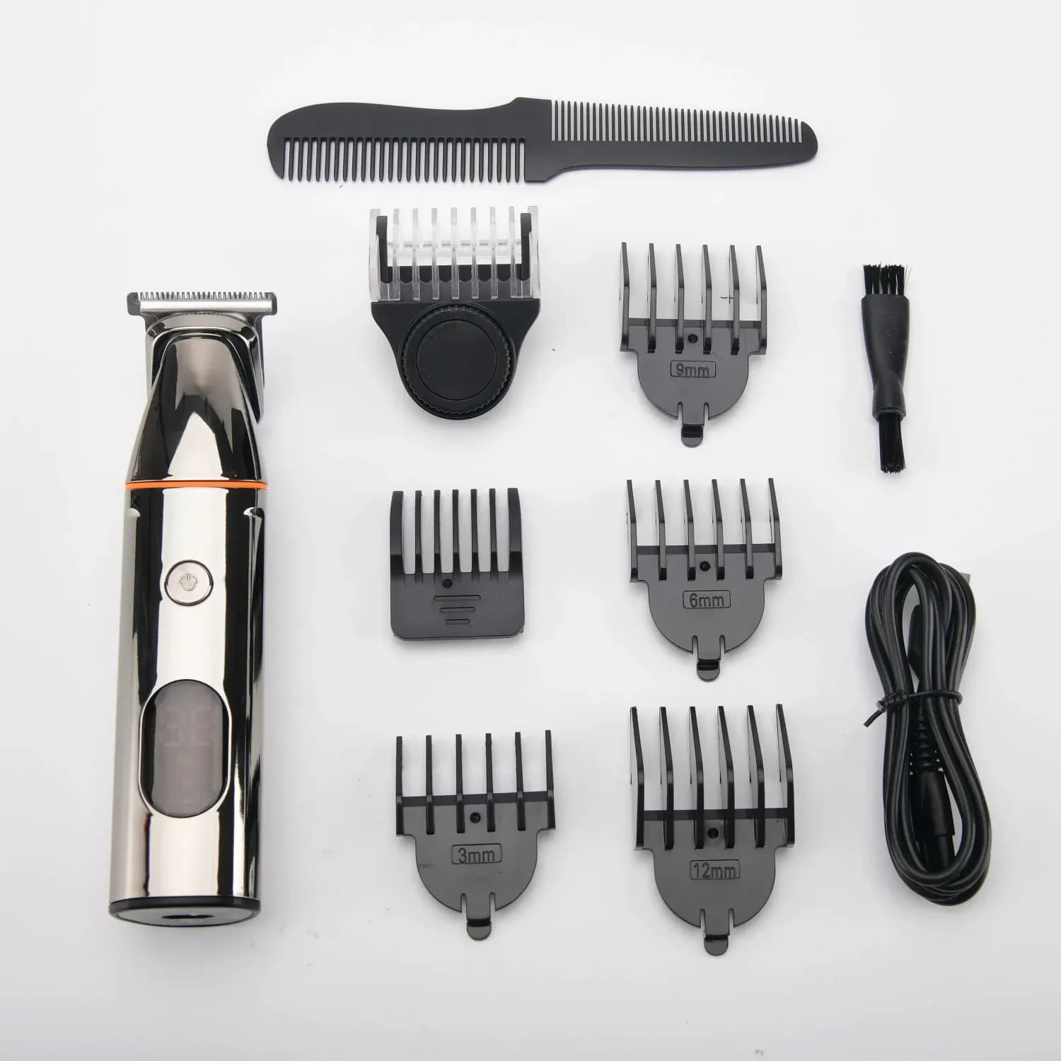 Green Lion Hair Clipper Set - 5-in-1, Cordless, Black 4