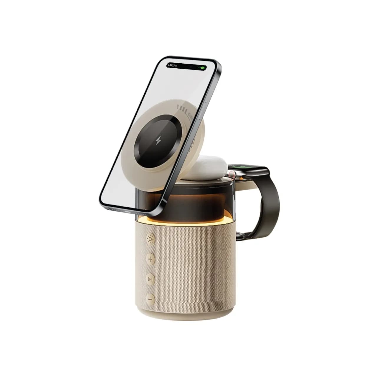 Green Lion 5 in 1 Wireless Charger 1 Green Lion 5 in 1 Wireless Charger 1