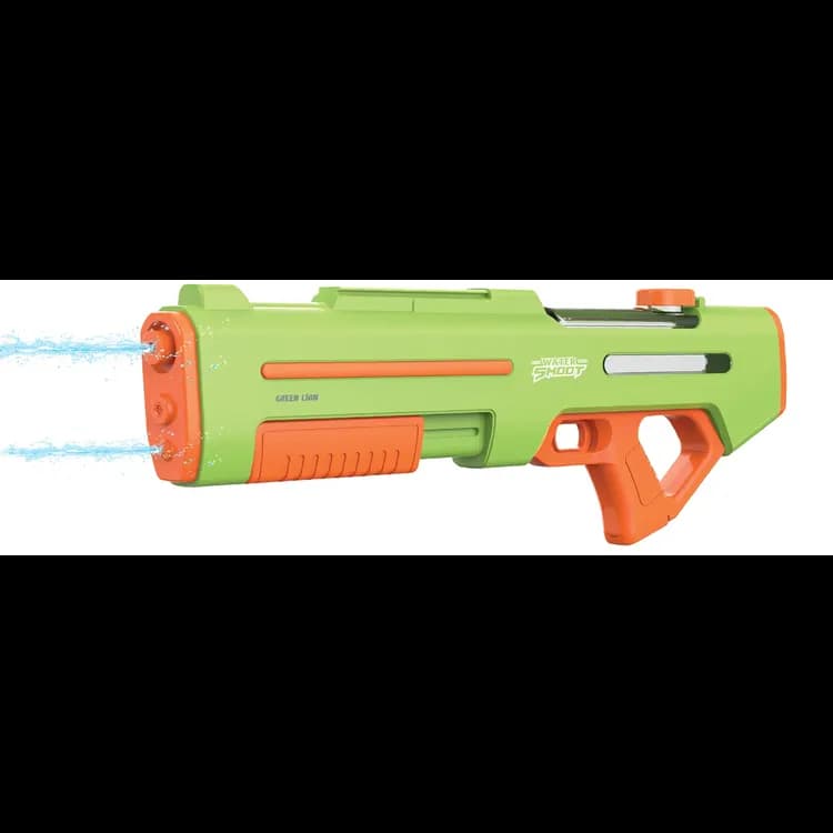 Green Lion Water Gun GN65 - Dual Nozzle, Electric & Manual, Dark Green — Green 1