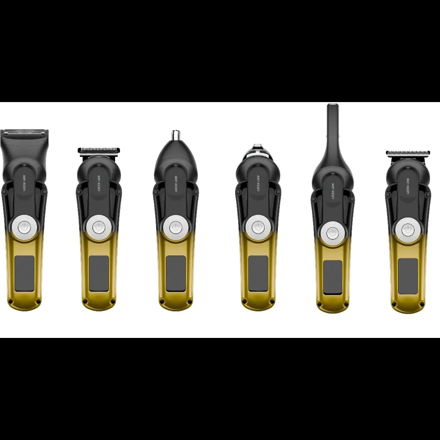 Green Lion Grooming Kit - 6-in-1, Waterproof, Black 1 Green Lion Grooming Kit - 6-in-1, Waterproof, Black 1