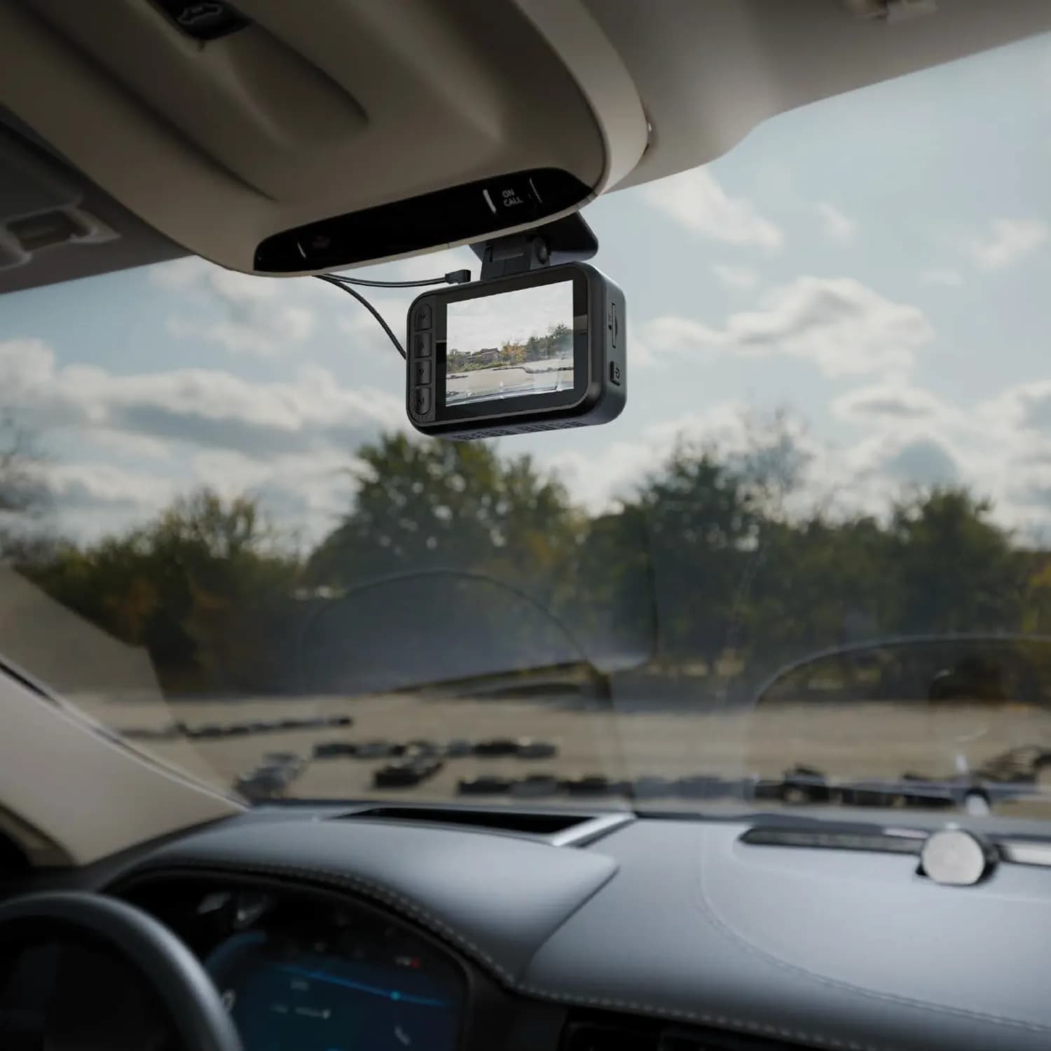 Green Lion Dash Cam GC-700 - Dual 2K Front & Rear, Night Vision, Black 1