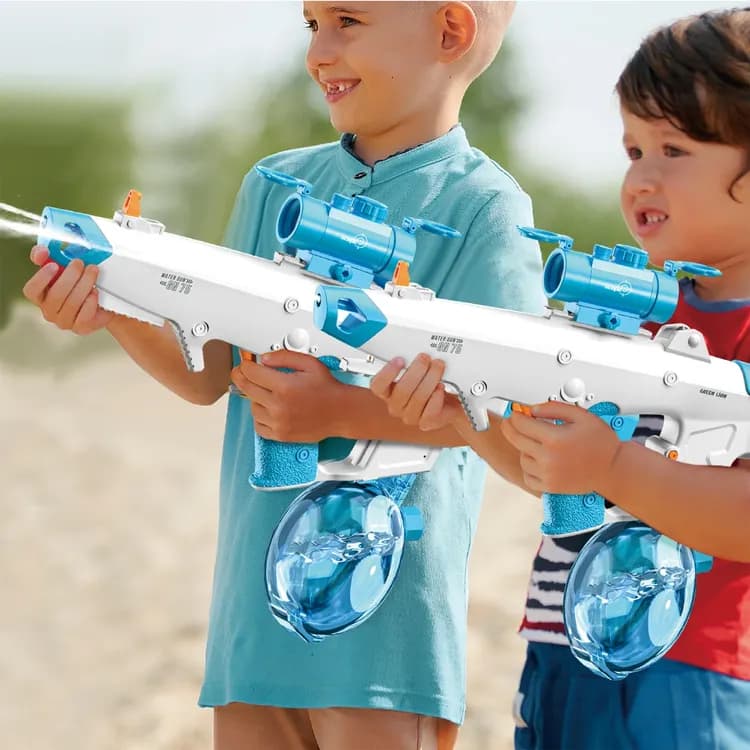 Green Lion Electric Water Gun GN75 - 850ml, Blue — Grey 3