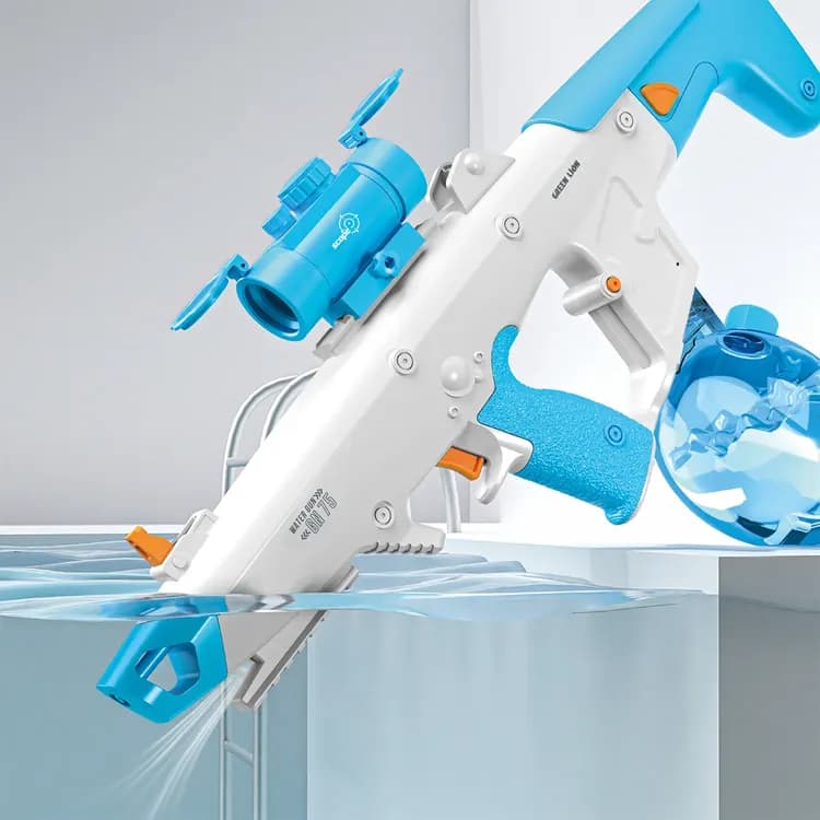 Green Lion Electric Water Gun GN75 - 850ml, Blue — Grey 4