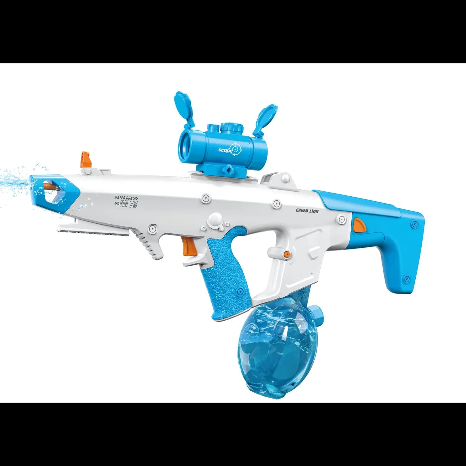 Green Lion Electric Water Gun GN75 - 850ml, Blue — Grey 2