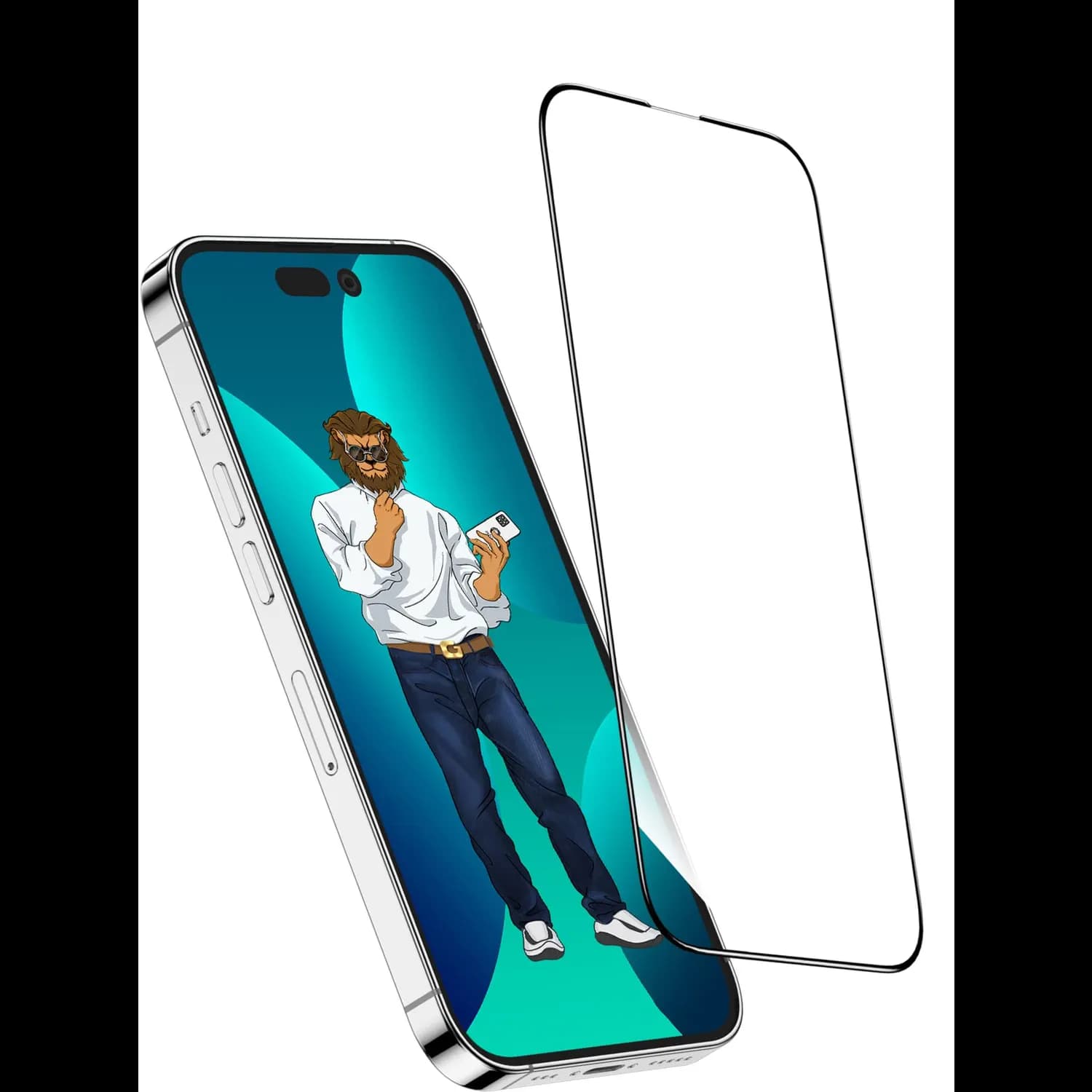 Green Lion Screen Protector iPhone 14 Plus/13 Pro Max - 9H Hardness, Clear 1