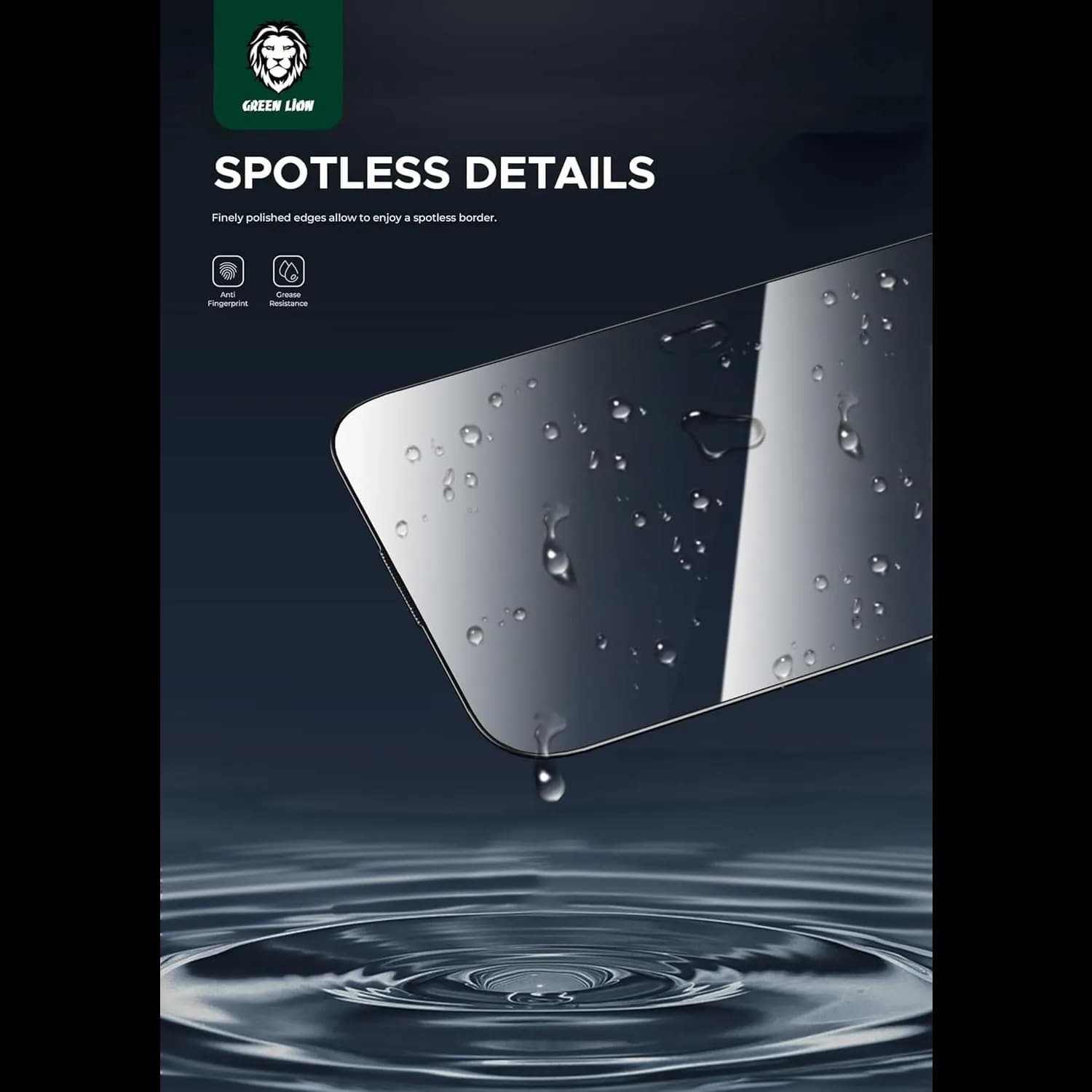 Green Lion Screen Protector iPhone 14 Pro Max - 9H Hardness, Clear 5