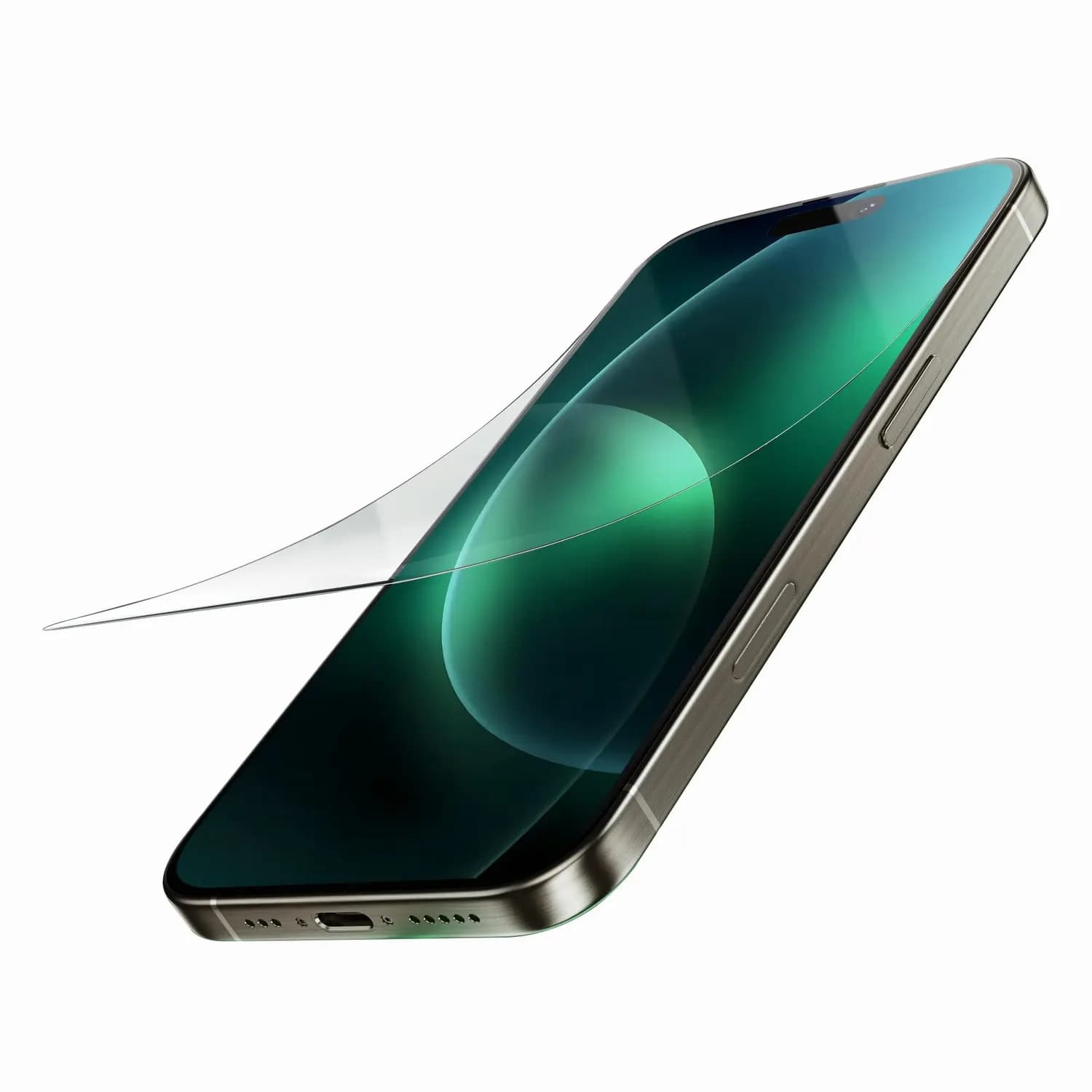 Green Lion Screen Protector iPhone 16 Pro - 9H Hardness, Clear 1