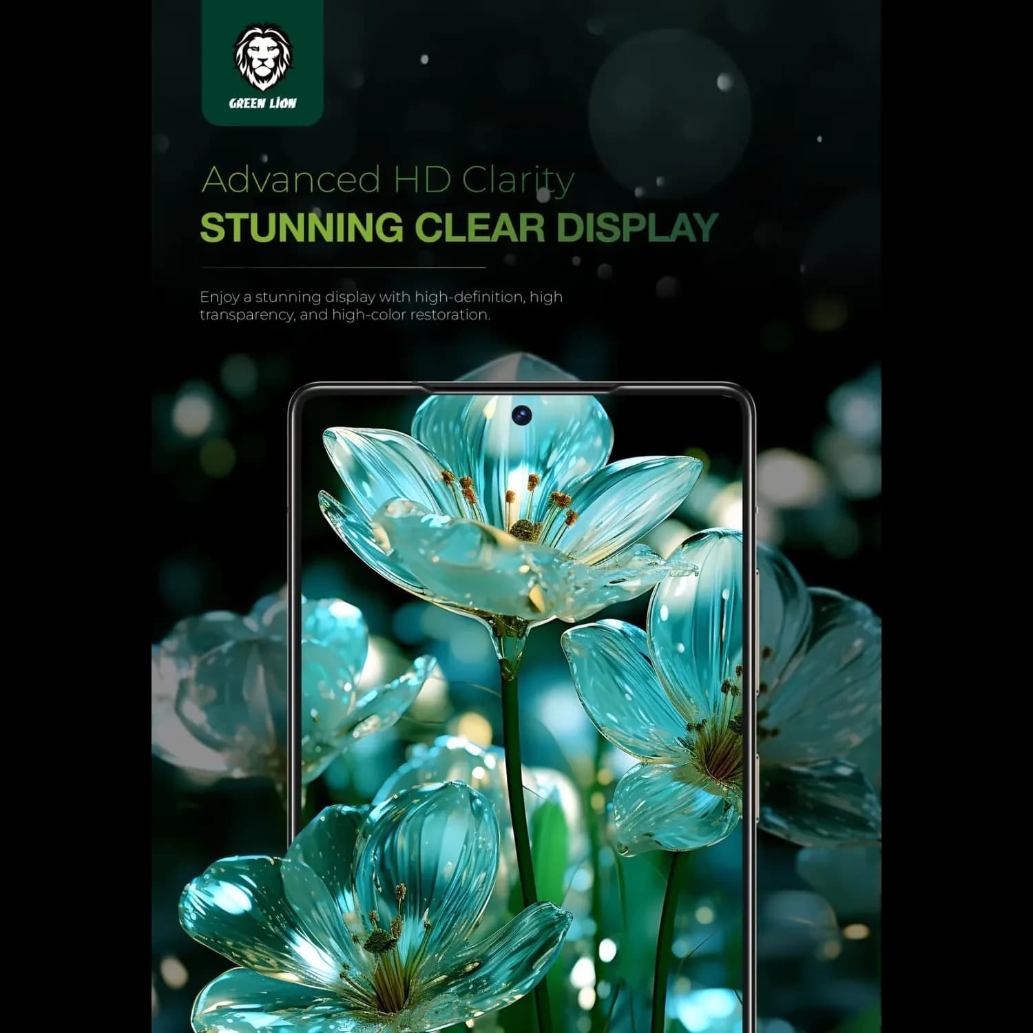 Green Lion Glass Protector iPhone 17 Pro Max - 9H, Clear 5
