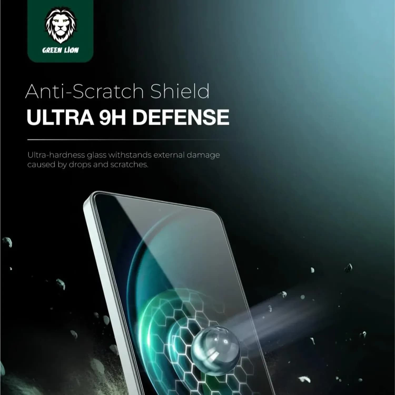 Green Lion Screen Protector S26 Ultra - 9H Hardness, Full Coverage 3