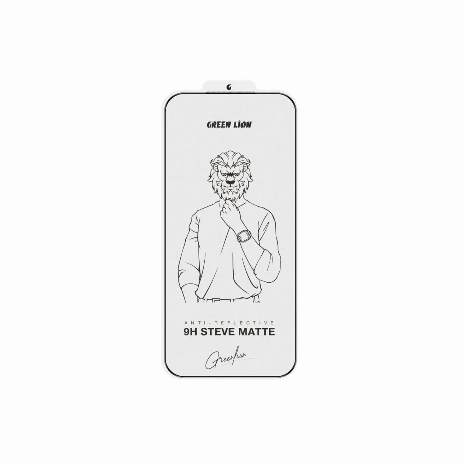 Green Lion Glass Protector - 9H Matte, Clear — Clear 2