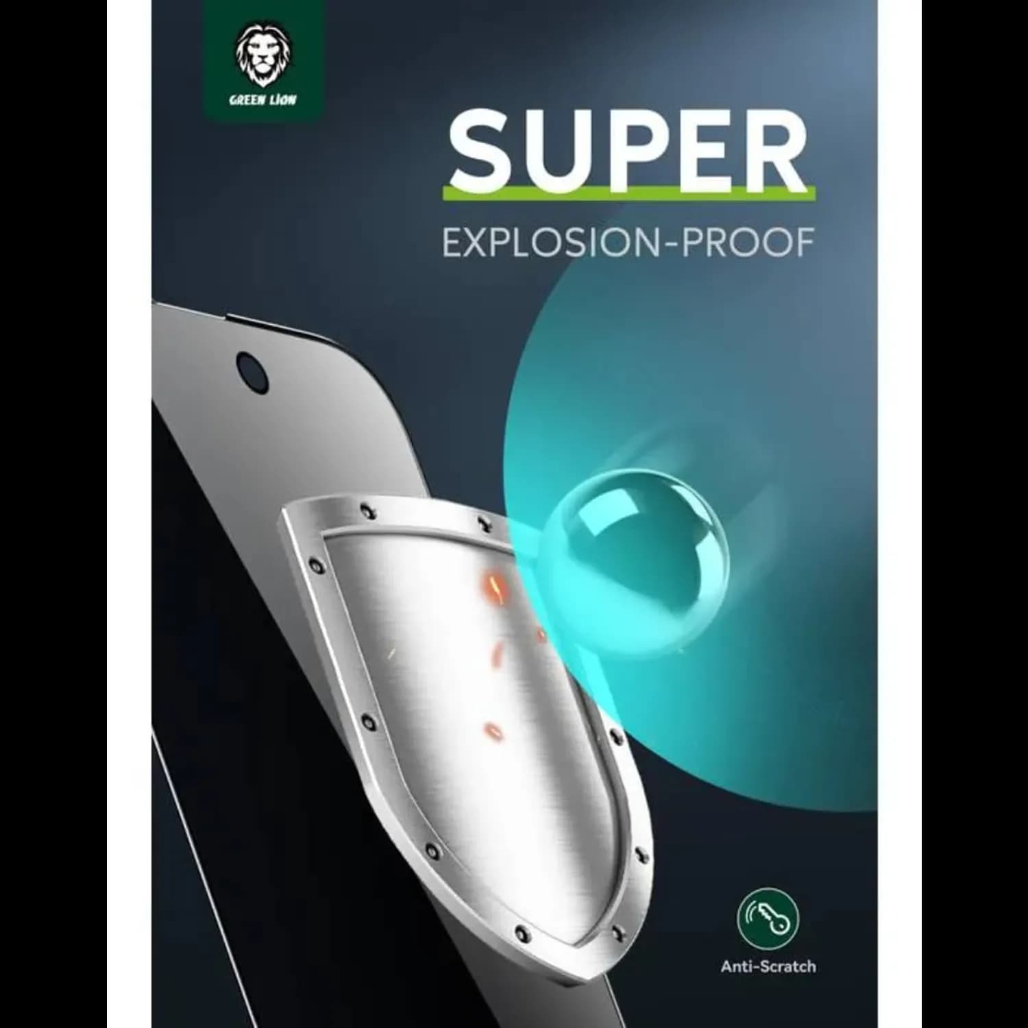 Green Lion Screen Protector iPhone 14 Pro - 9H Privacy Glass 3