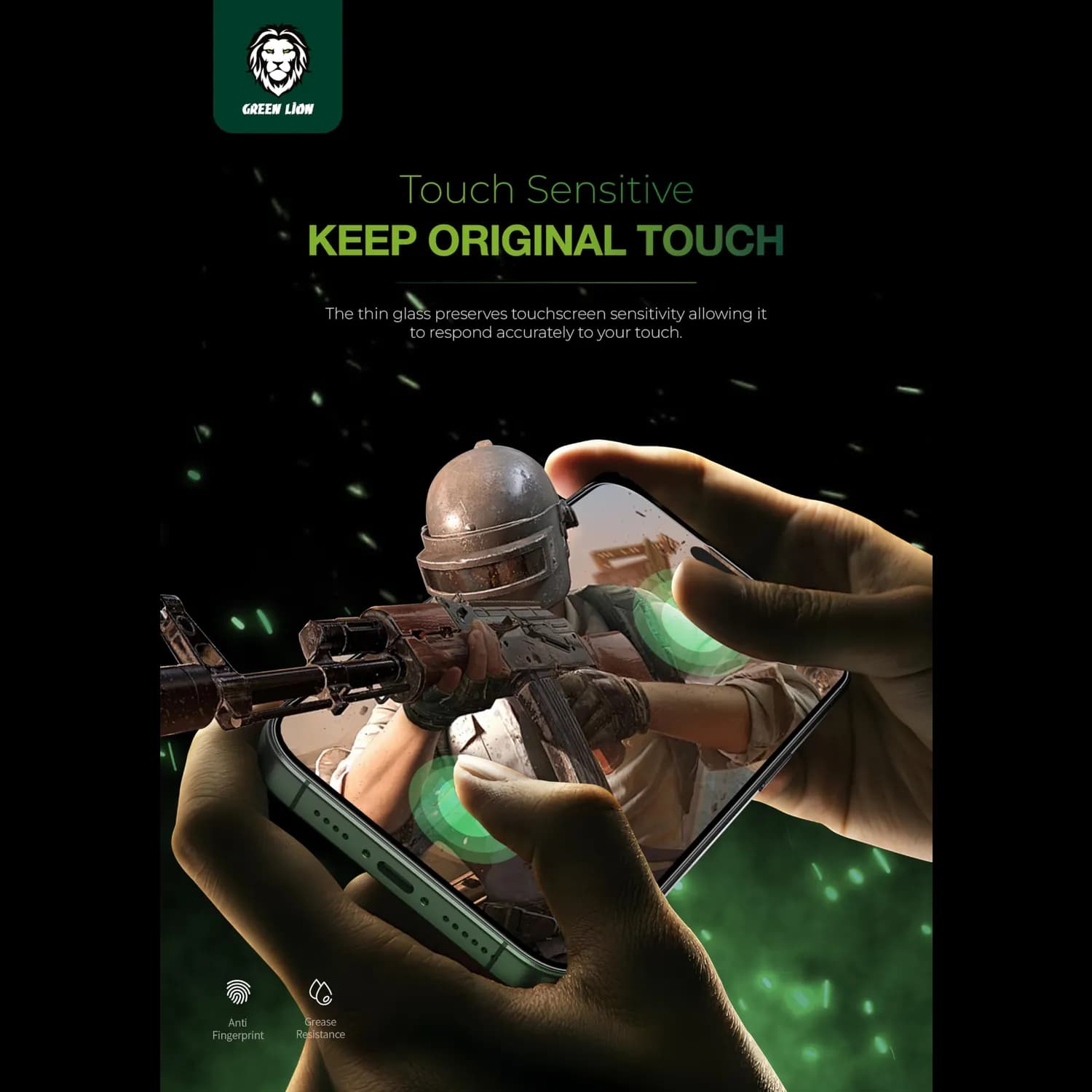 Green Lion Screen Protector iPhone 11 Pro - 9H Privacy Glass 4