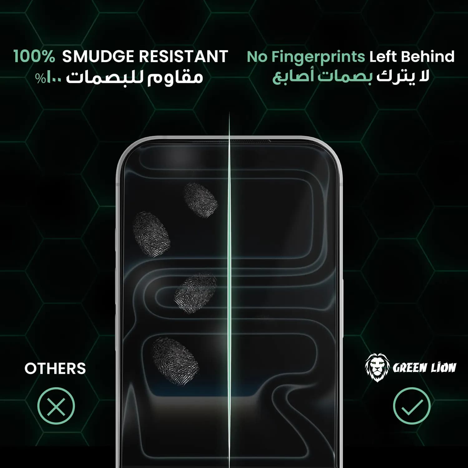 Green Lion Screen Protector iPhone 16 Plus - 9H Privacy Glass 5