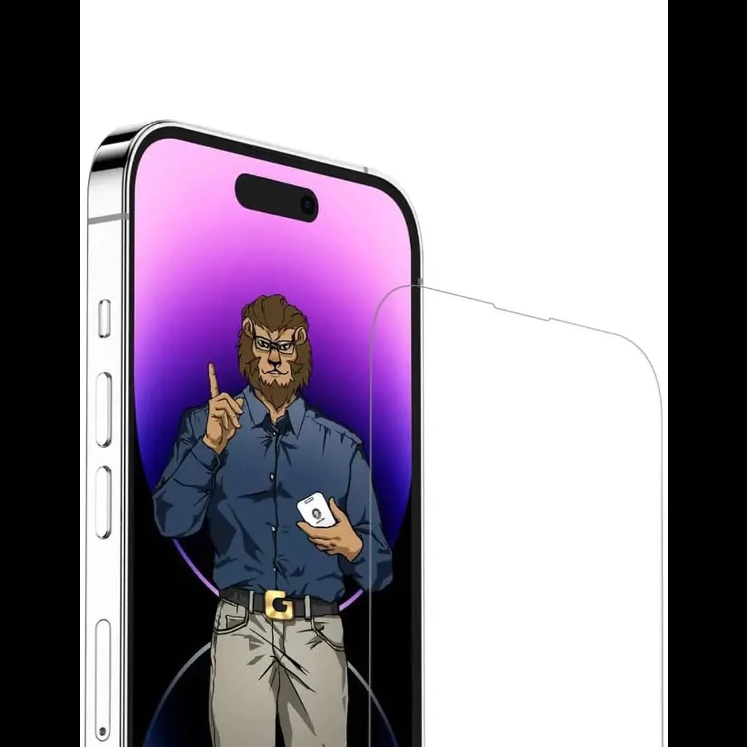 Green Lion Tempered Glass Screen Protector - 9H Hardness, Clear 2