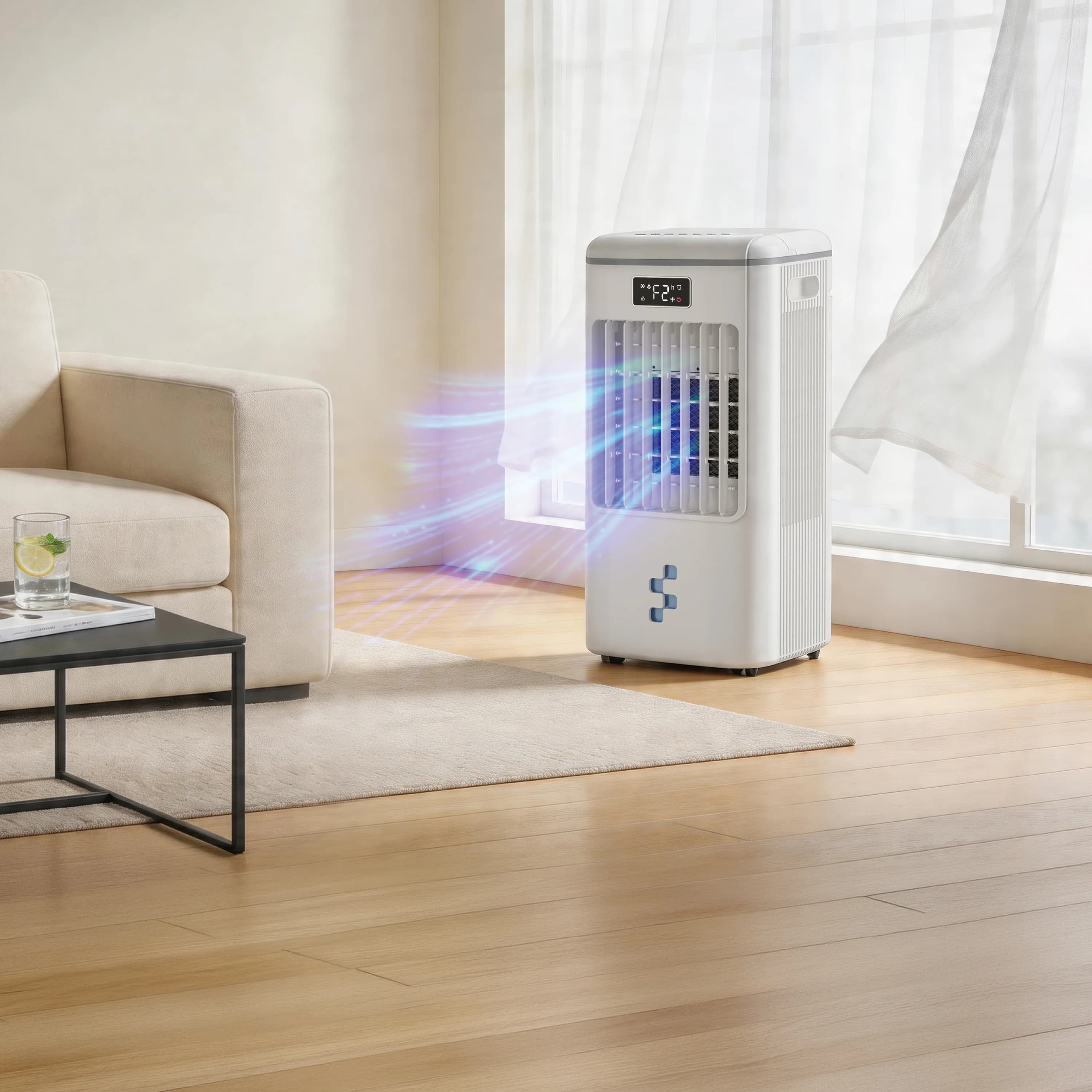 Green Lion Air Cooler AC-200 - 6L Water Tank, White 1 Green Lion Air Cooler AC-200 - 6L Water Tank, White 1