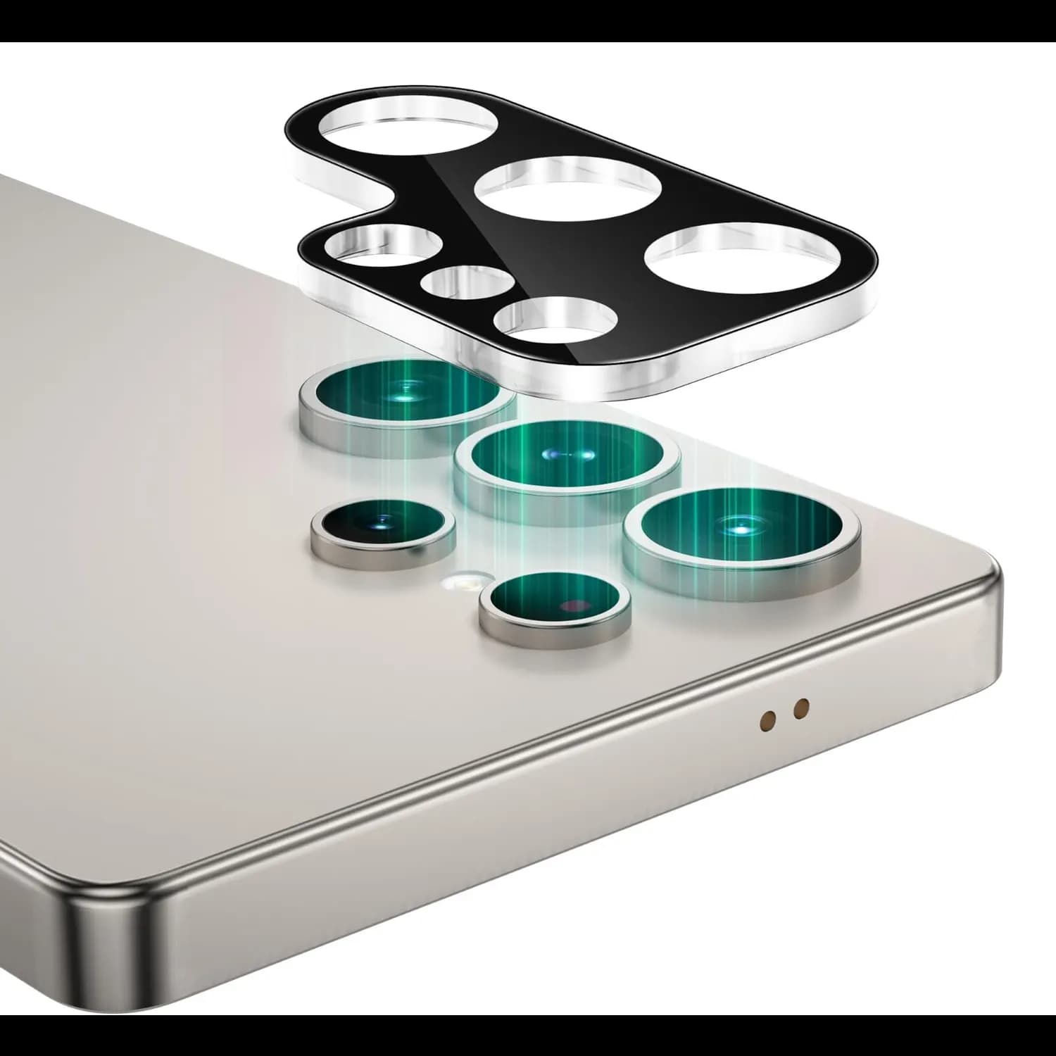 Green Lion Camera Lens Protector Samsung Galaxy S25+- 9H Hardness, Clear 2